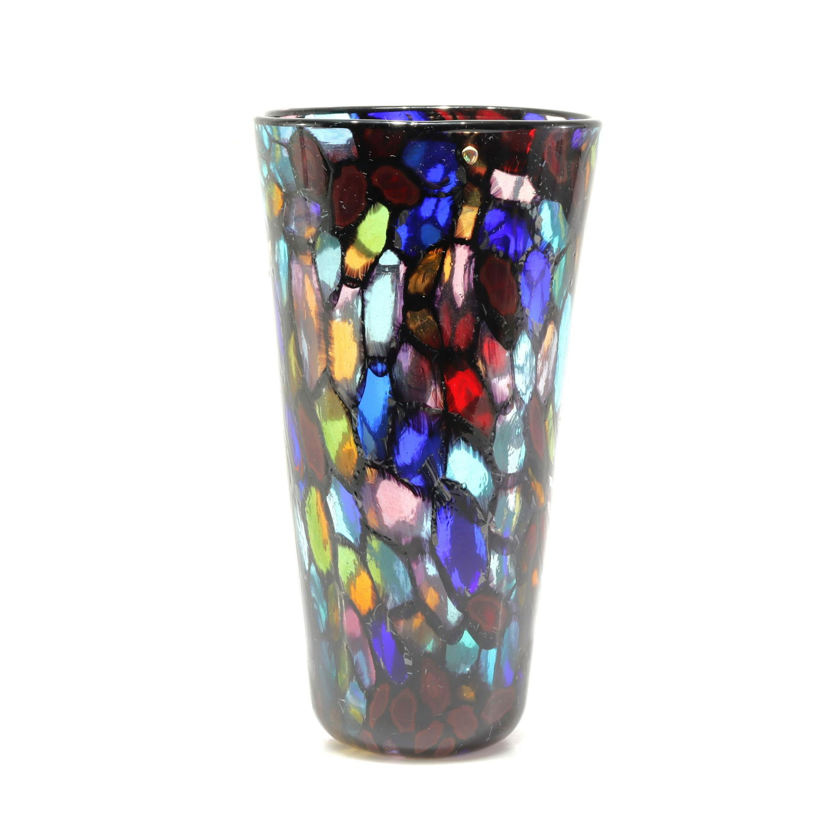 Vittorio Ferro (attributed) - Mosaico Glass Vase (1 of 4)