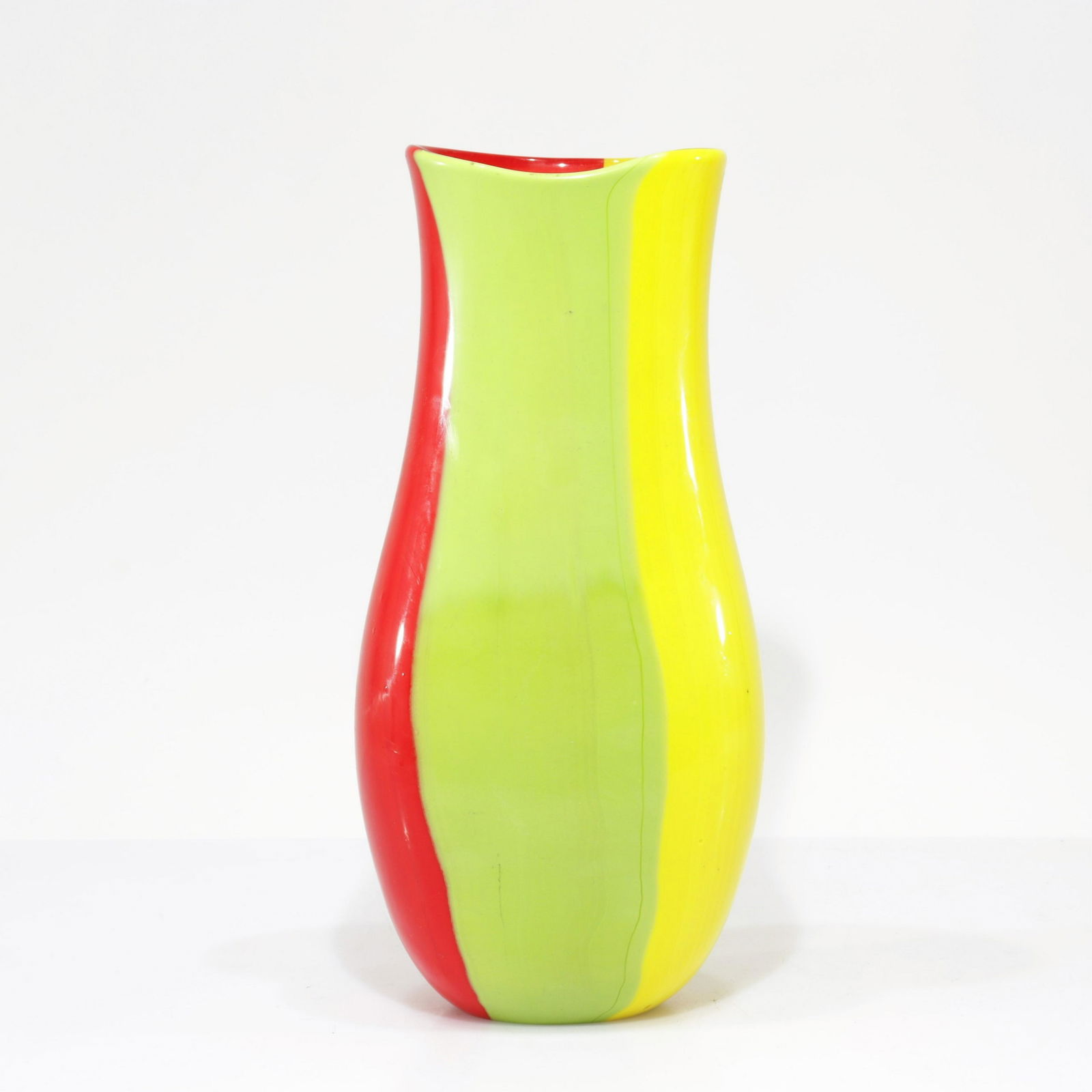 Vittorio Ferro - Red, Green & Yellow Vase (1 of 6)