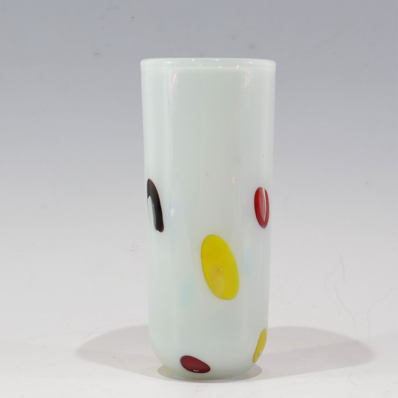 Murano - Vaseline Glass Vase (1 of 4)