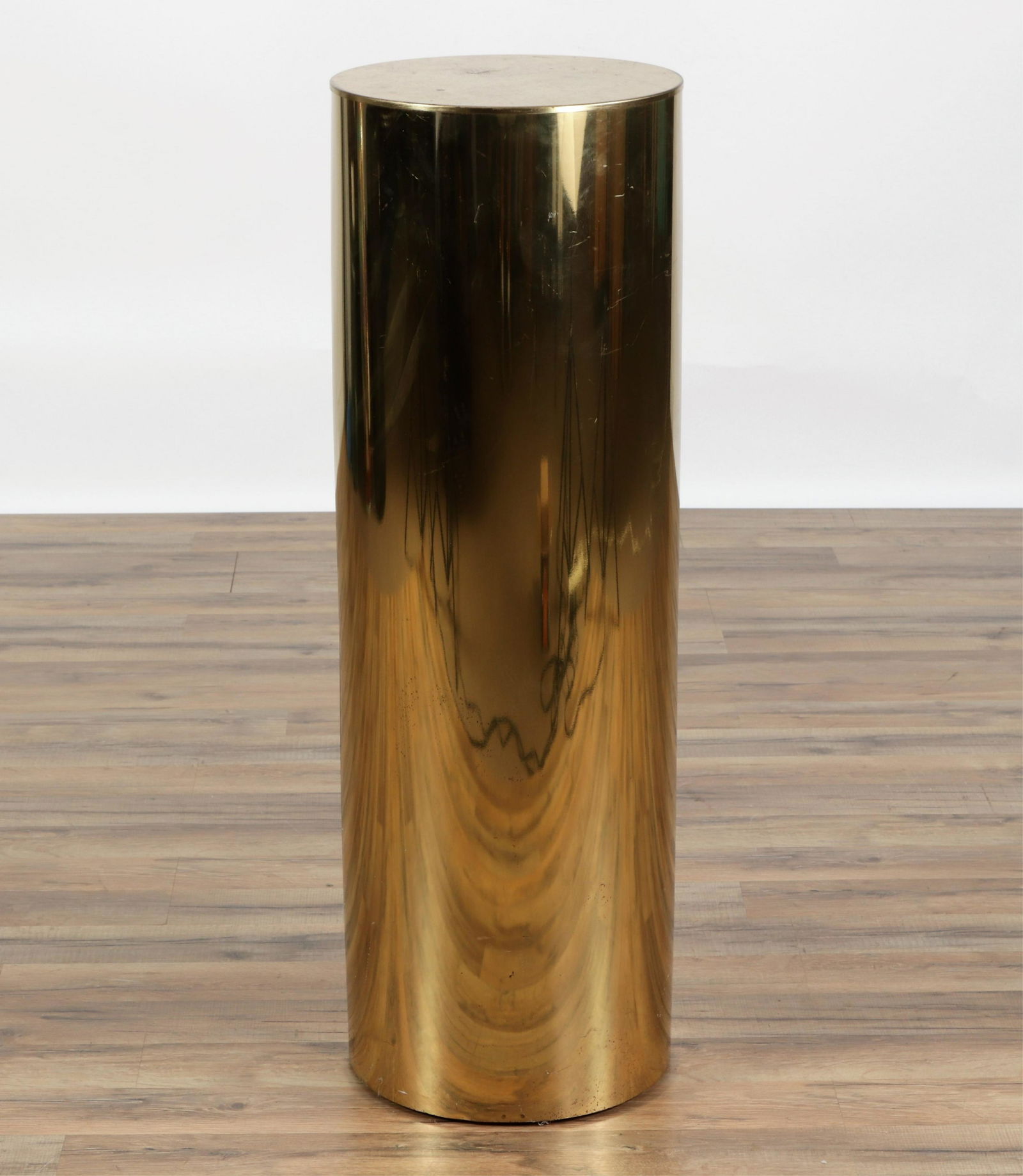 C. Jere 1970s Brass Pedestal (1 of 5)