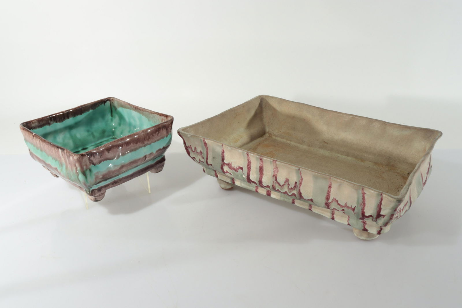 Louise Harkort - 2 Pottery Bowls, E 20th C. (1 of 6)