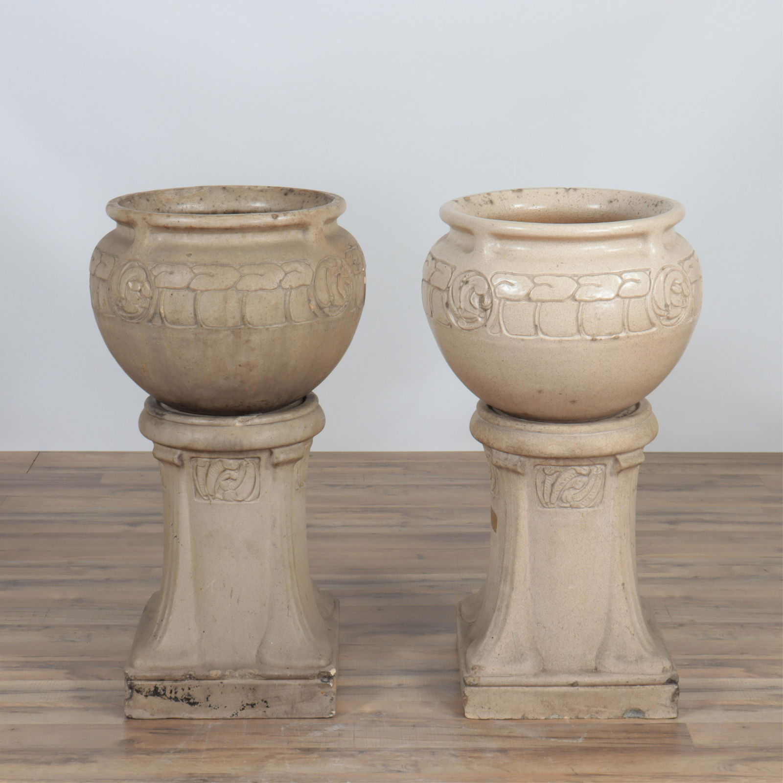 Archibald Knox - Lefcoware Stoneware Jardinieres (1 of 7)