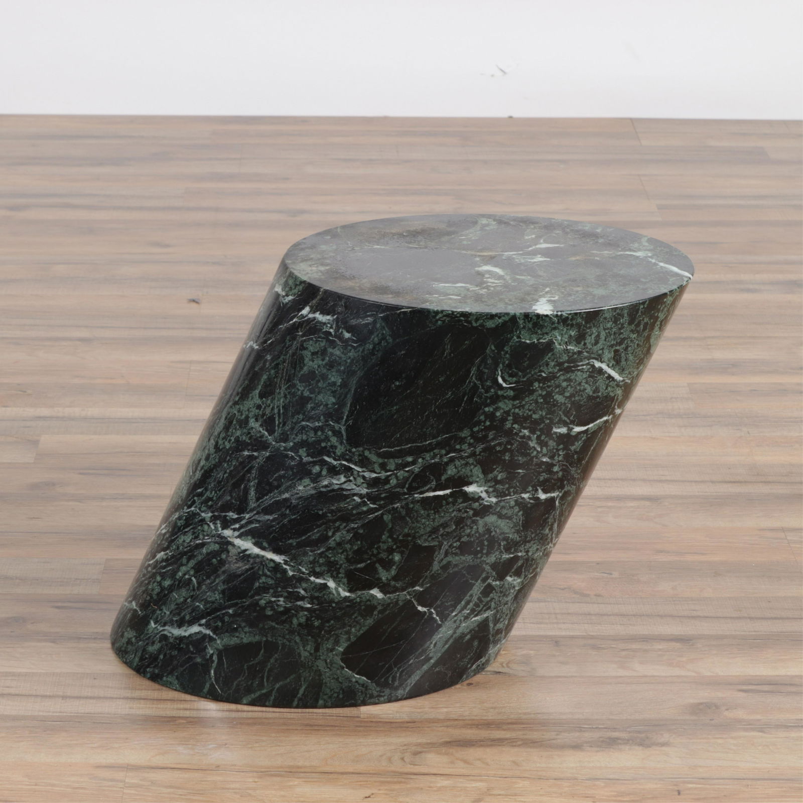 1970s Verde Antico Marble Pedestal (1 of 6)