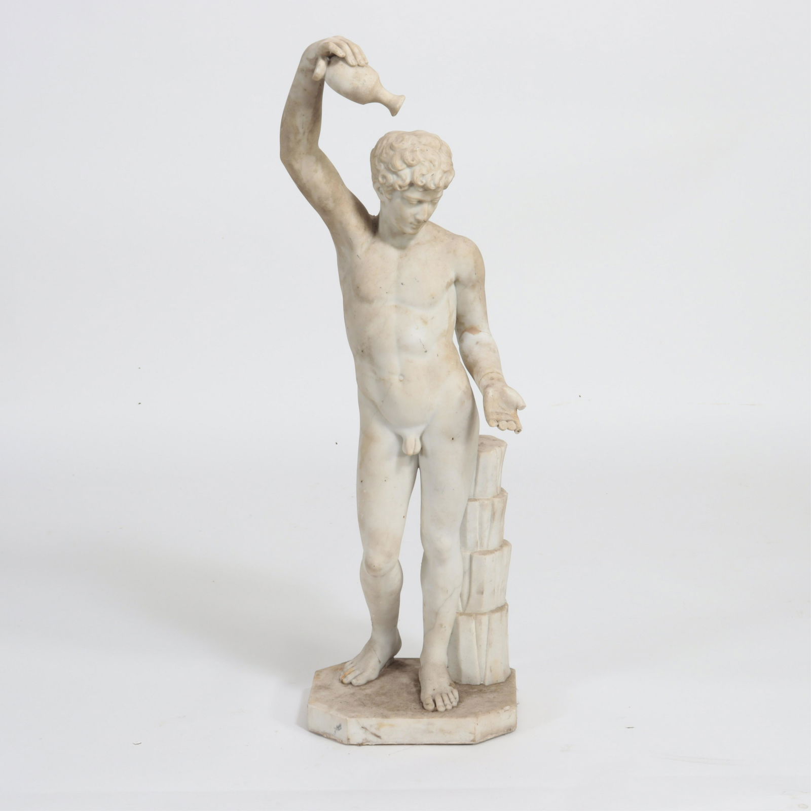Classical Carved Marble Male Figure (1 of 6)