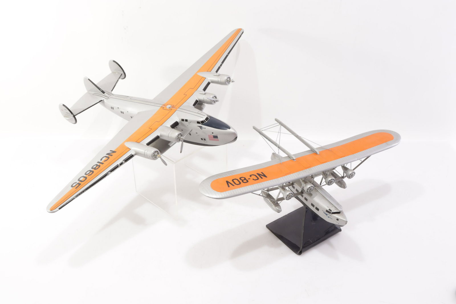 Pan American - 2 Clipper Airplane Models (1 of 10)