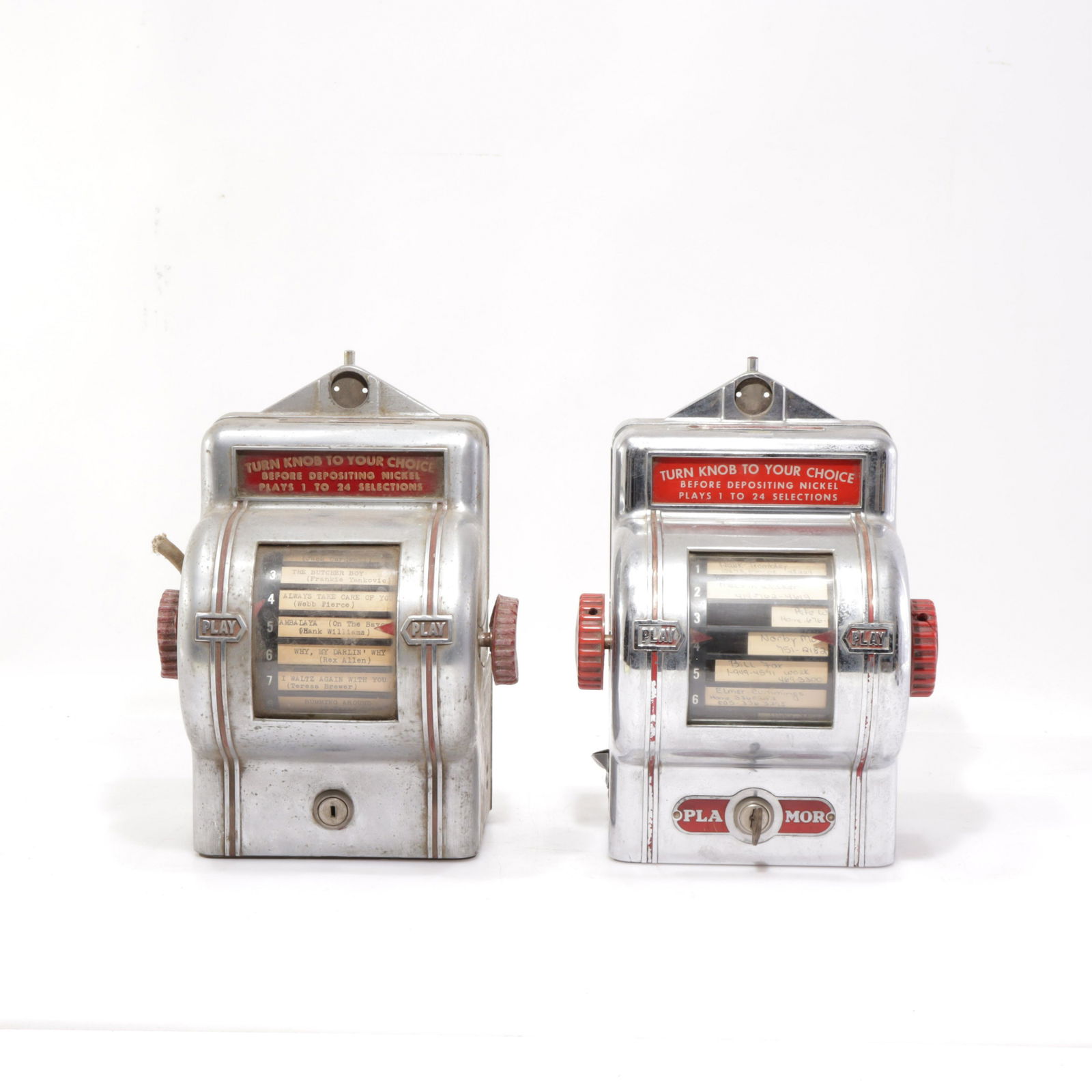 Packard - 2 Pla-Mor Remote Consoles (1 of 12)