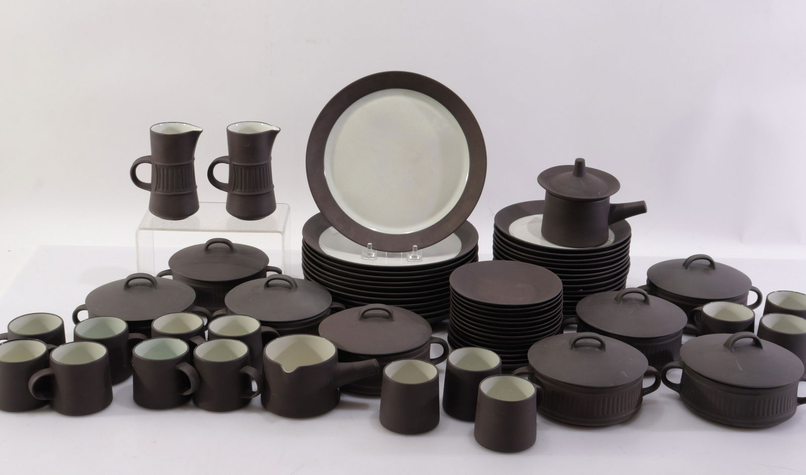 Vintage Dansk Design Flamestone Coffee/Dinnerware (1 of 8)