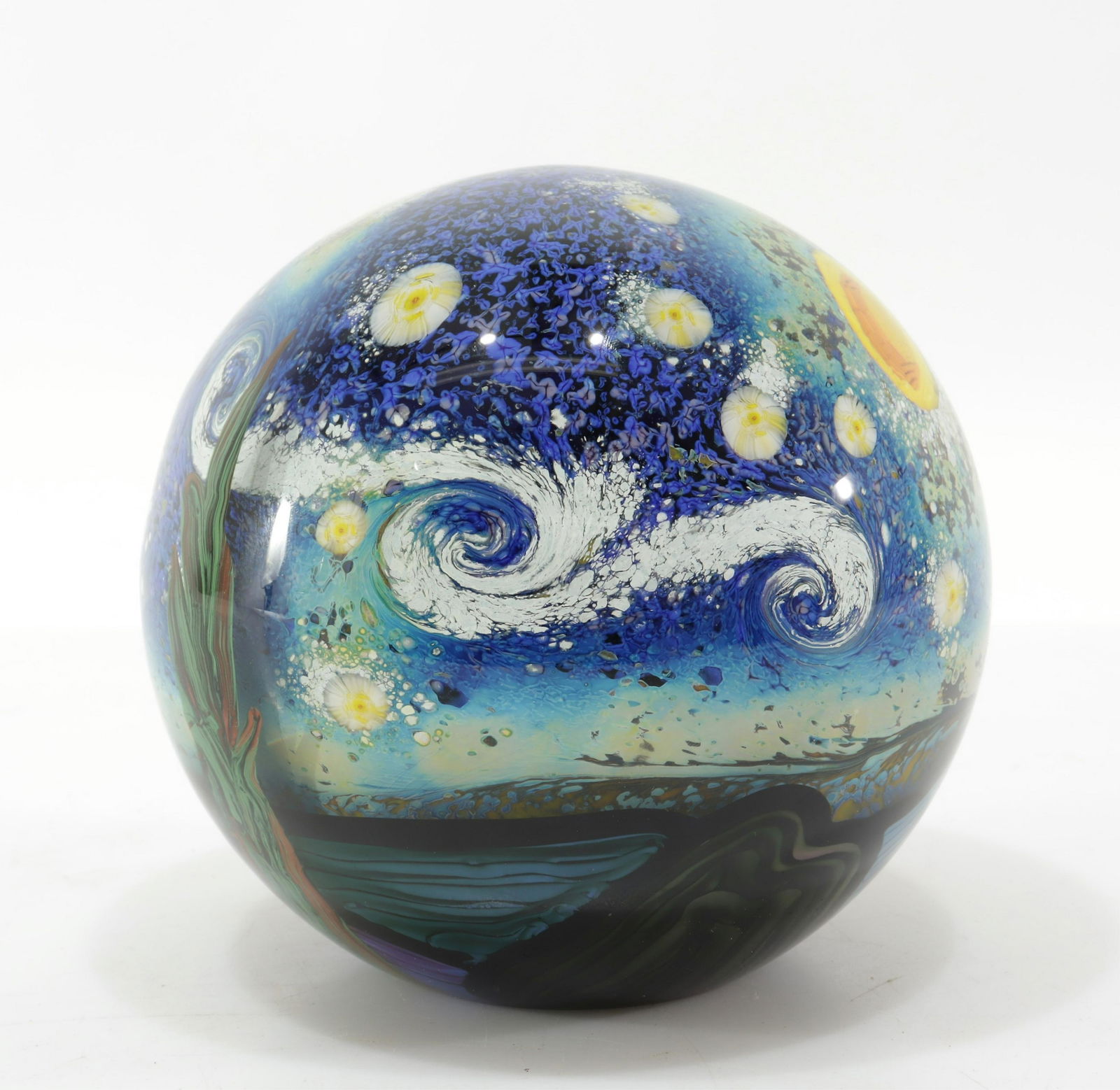 Steven Lundberg - Starry Night Paperweight (1 of 4)