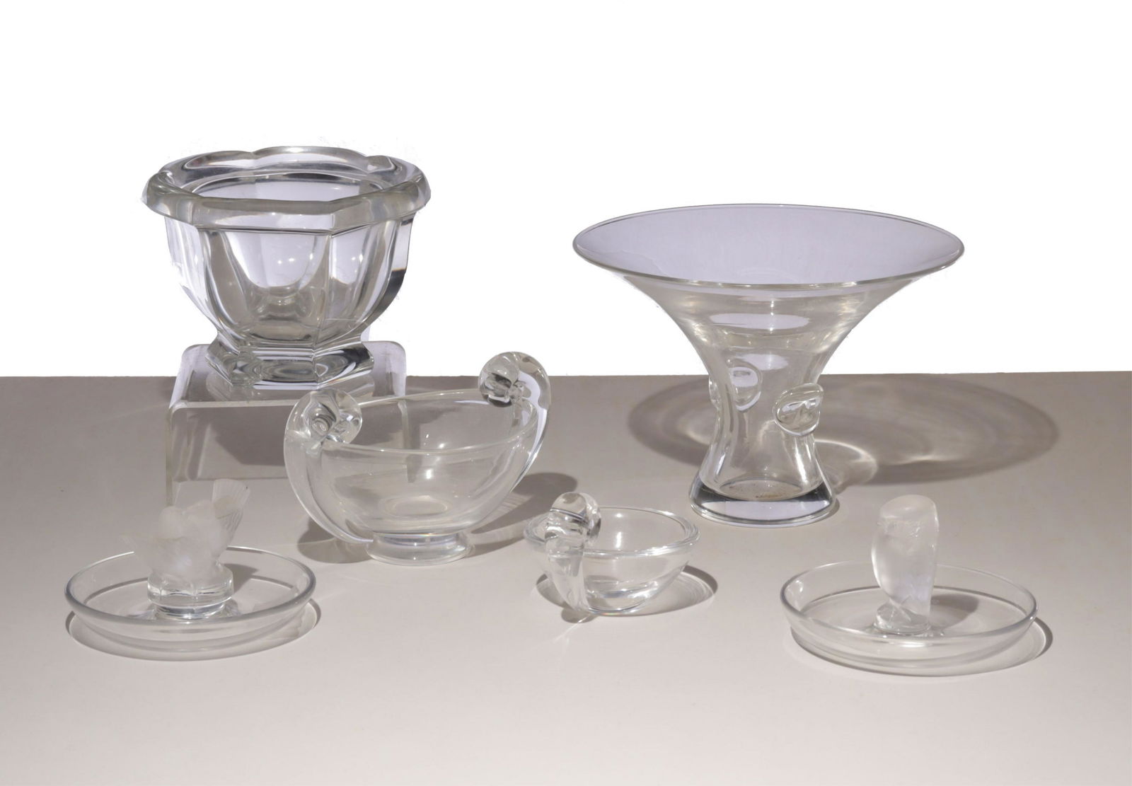 Glass Tableware - Baccarat, Lalique & Steuben (1 of 9)