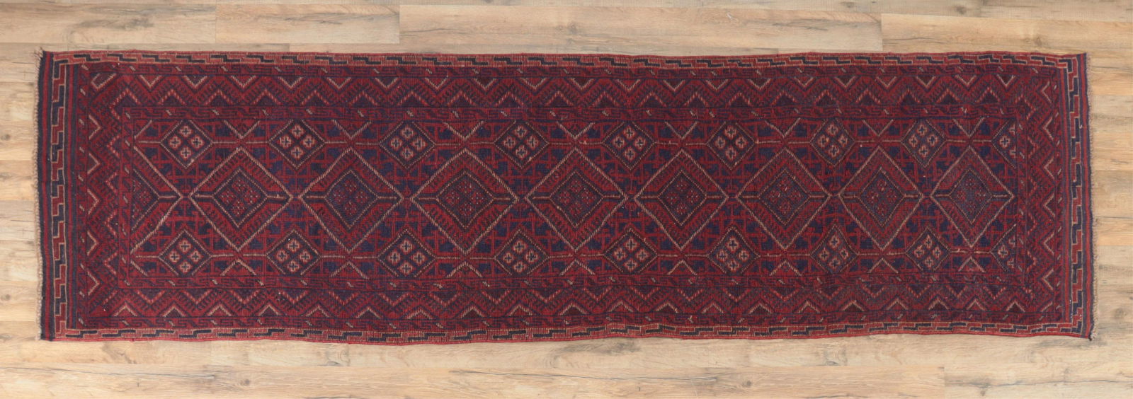 Baluchi Wool Runner Rug 2-4 x 9-4 (1 of 5)