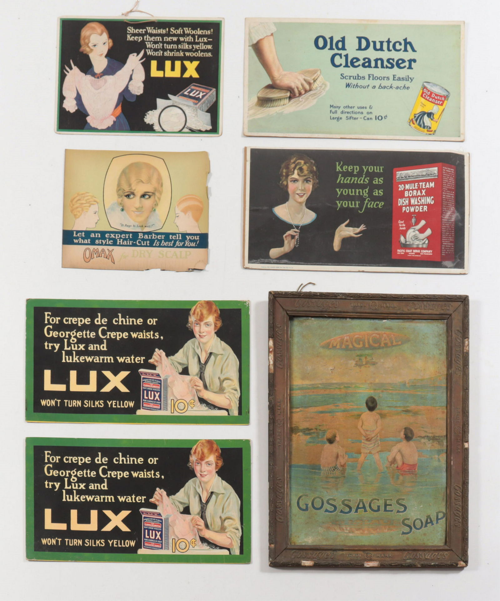 Soap & Cleanser Related Advertising Signs (1 of 6)