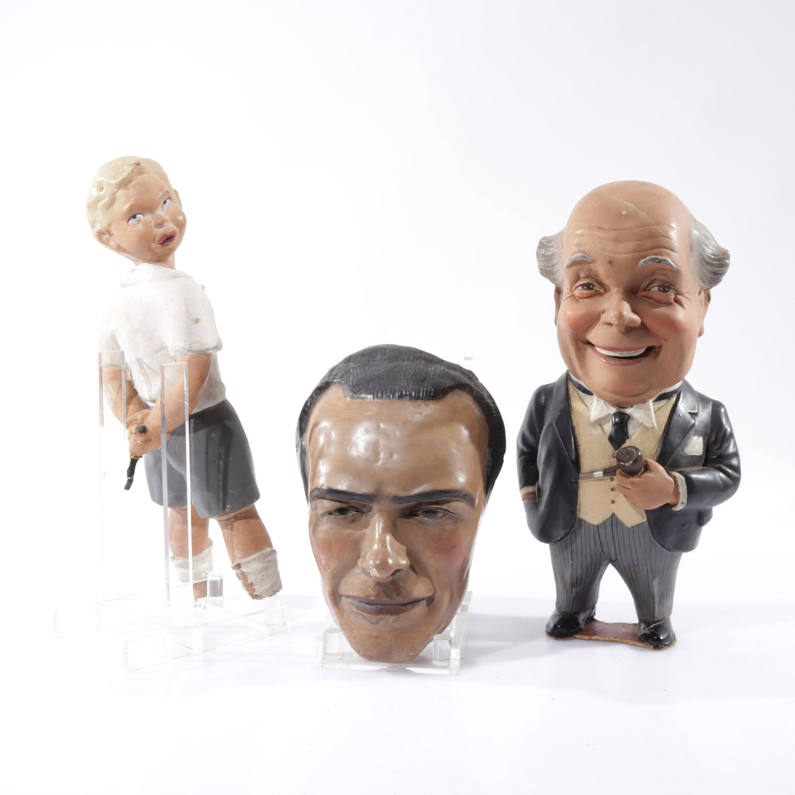 Plaster Bust & Advertising Figures (1 of 9)
