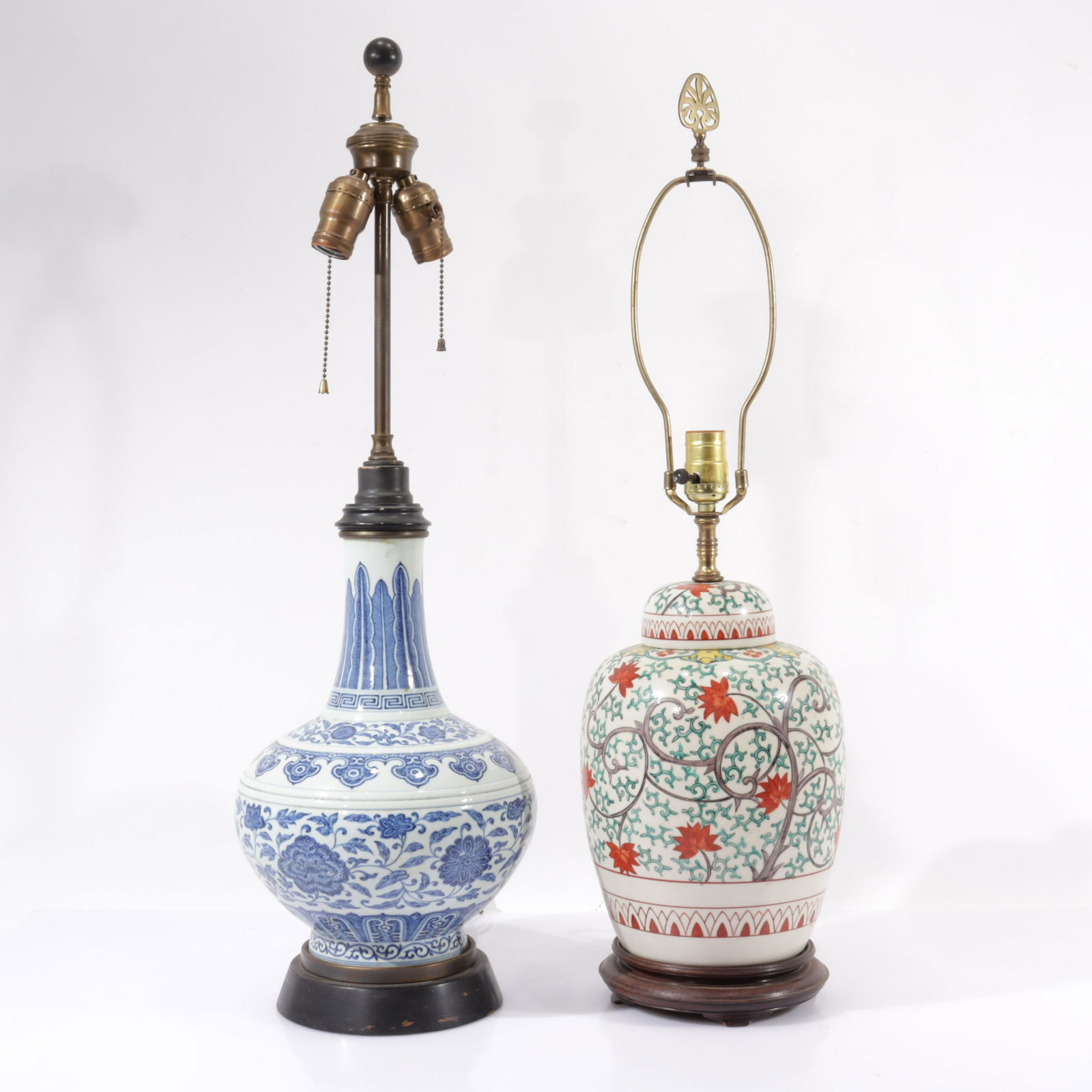 Chinese Porcelain Lamps (1 of 8)