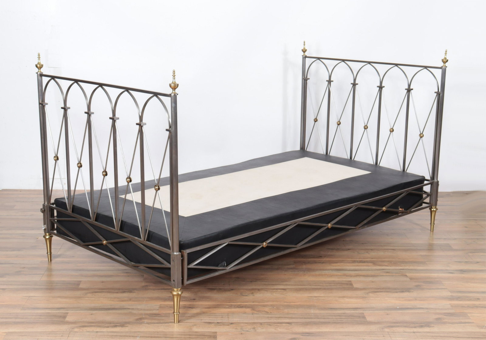 Manner of Jansen Metal Directoire Style Daybed (1 of 9)