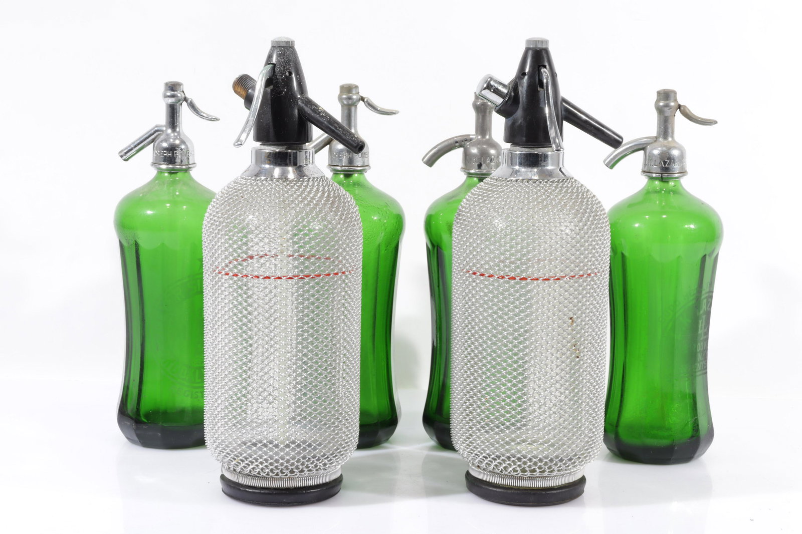 Group of Glass Seltzer Bottles (1 of 2)