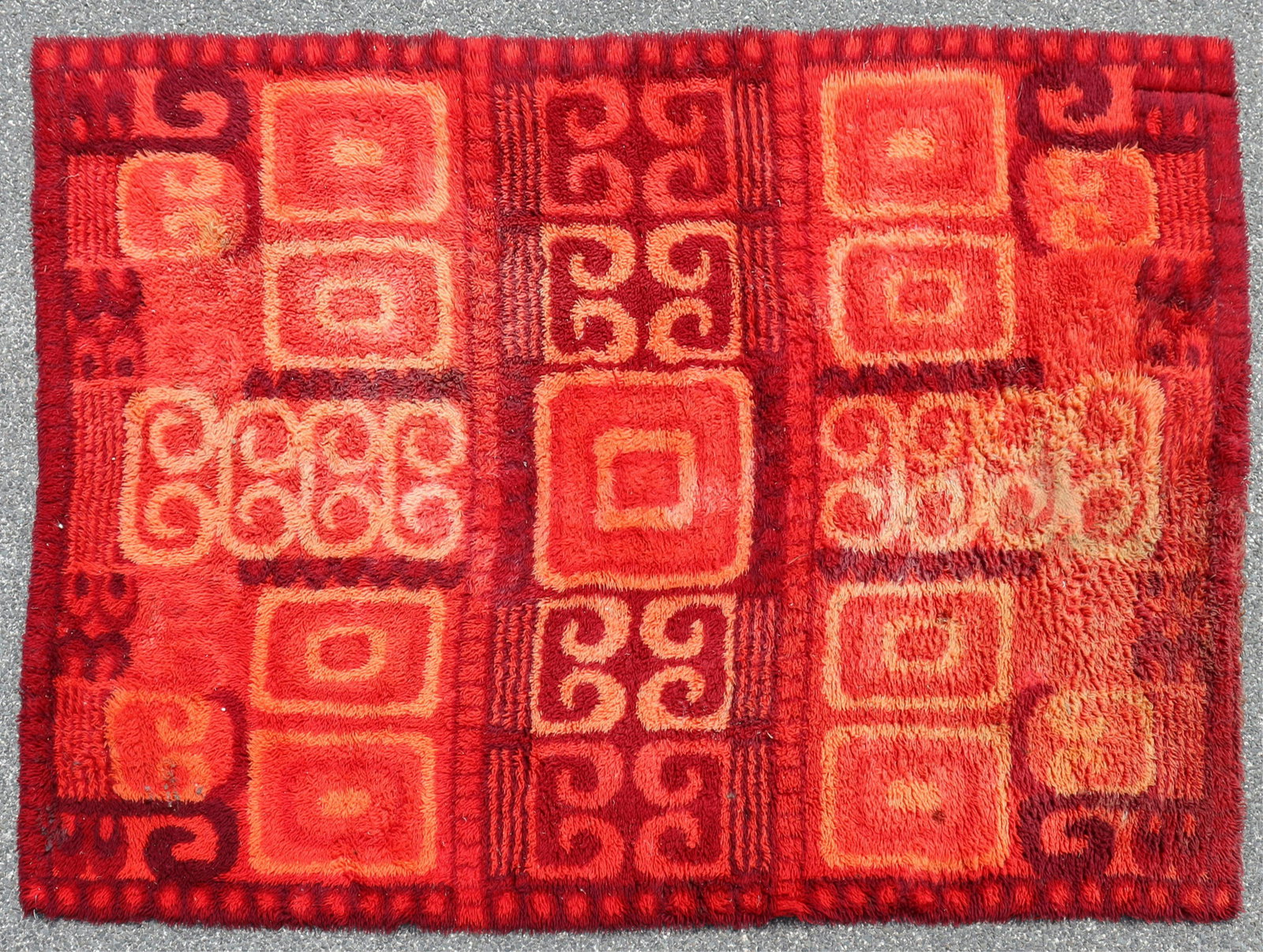 Scandinavian Rya Shag Rug 5-8 x 8-6 (1 of 8)