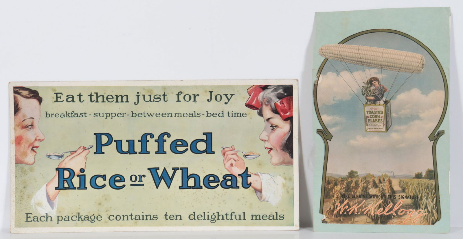 Toasted Corn Flakes & Puff Rice/Wheat Signs (1 of 7)