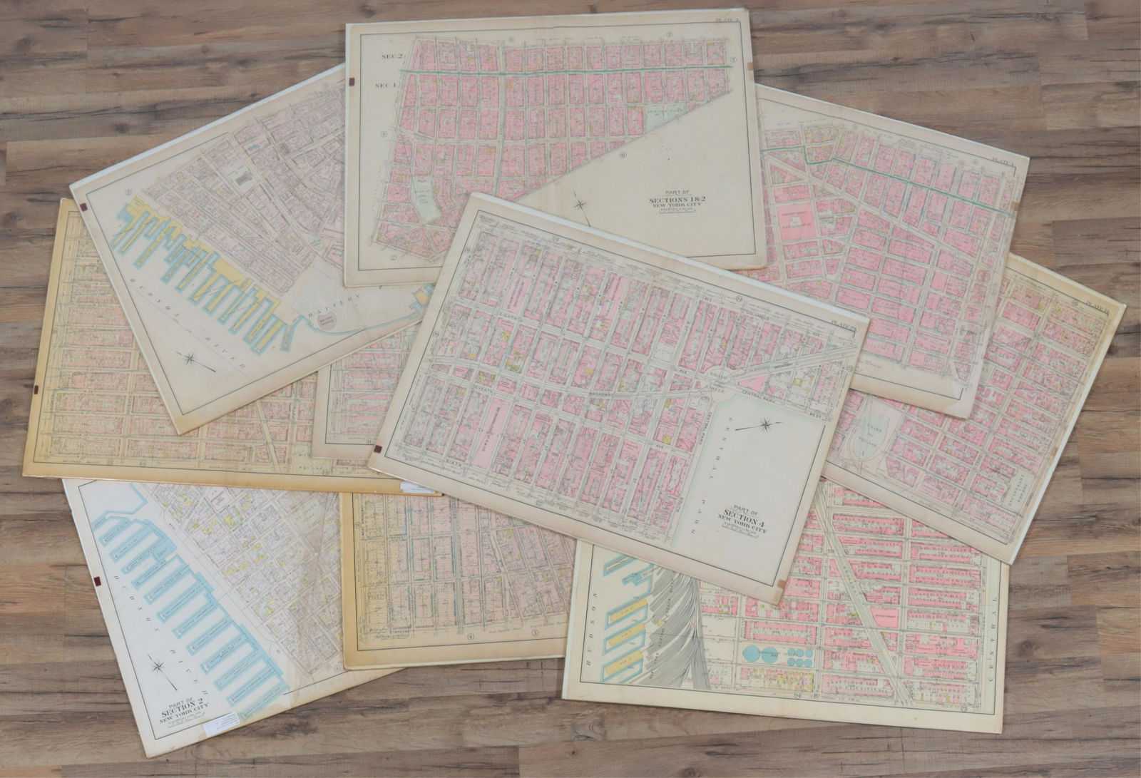 Street Maps of Manhattan (1 of 13)