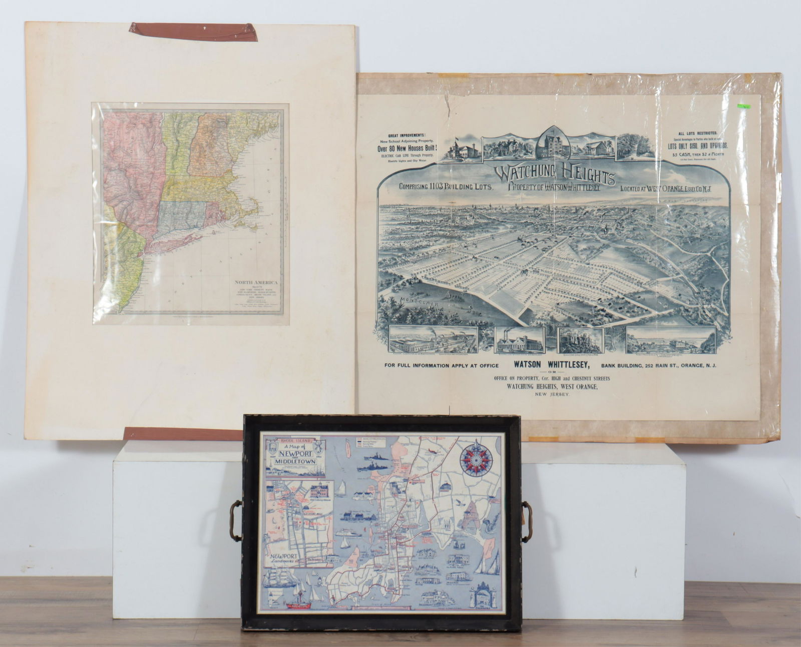 Maps, Tray ofNew England, Newport, NJ (1 of 11)