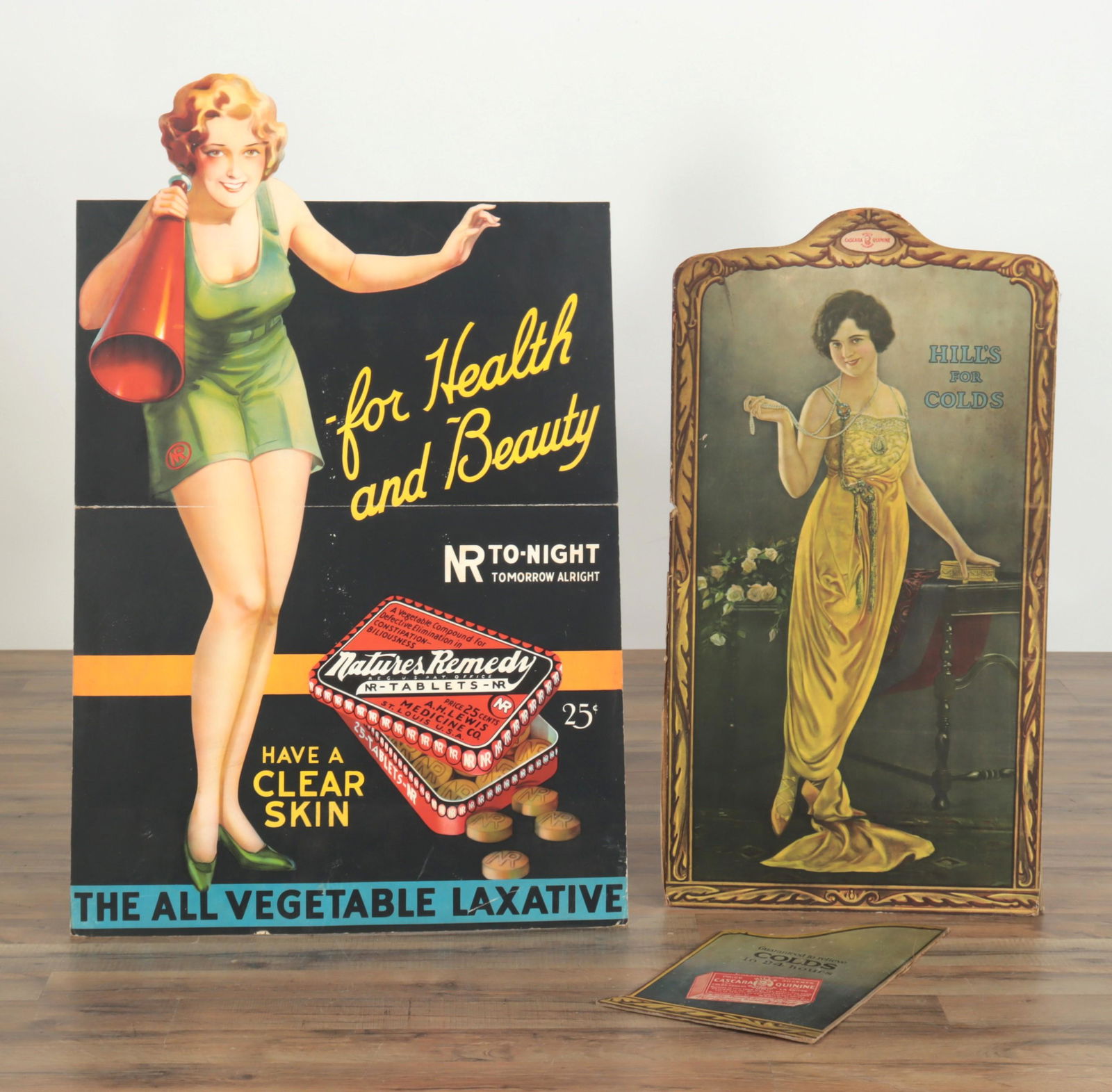 Two Remedy Printed Cardboard Signs (1 of 5)