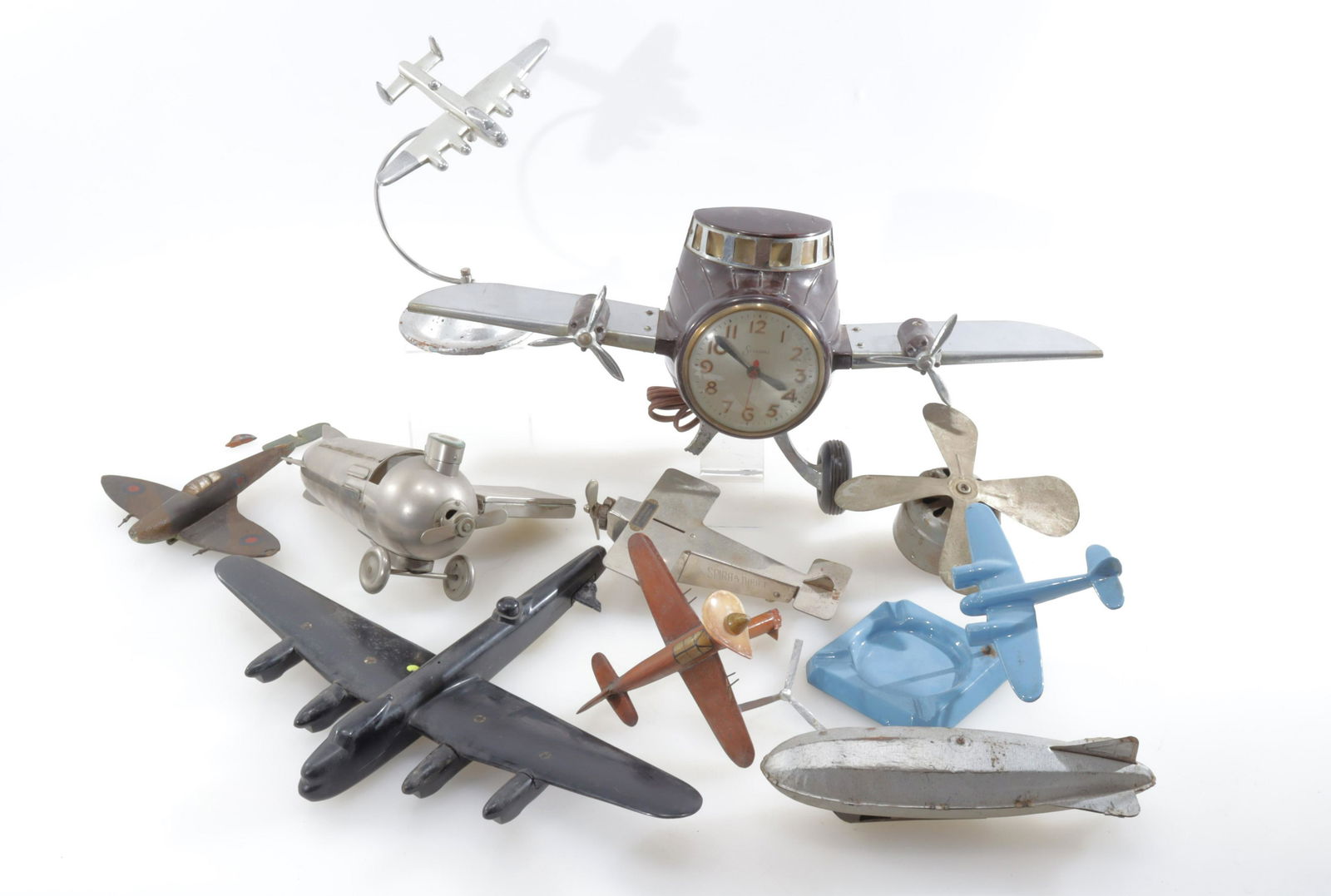 Airplane Models, Clock & Parts (1 of 9)