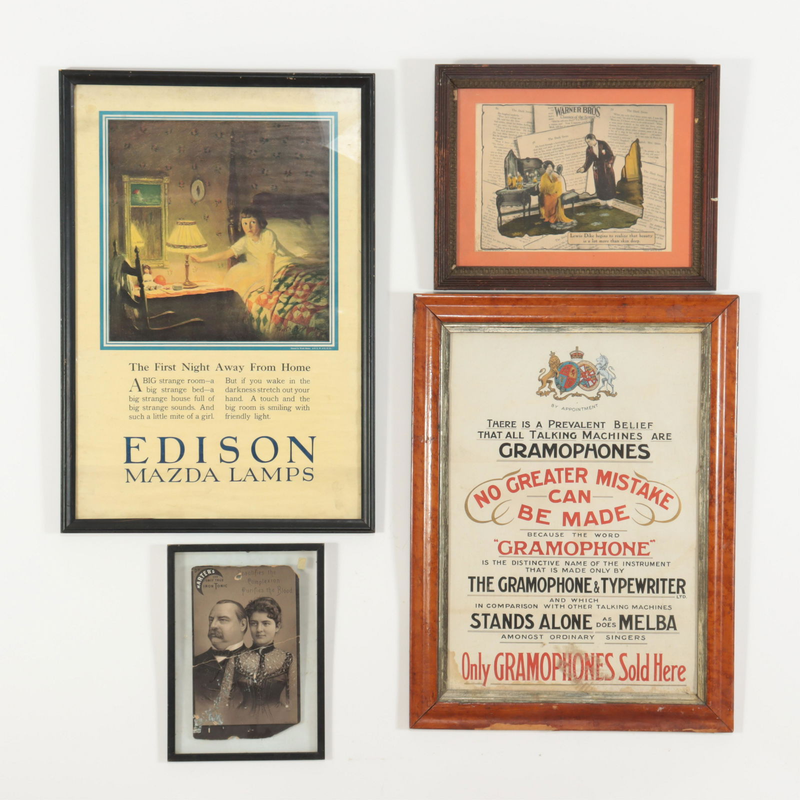 Framed Print Advertising Signs (1 of 8)