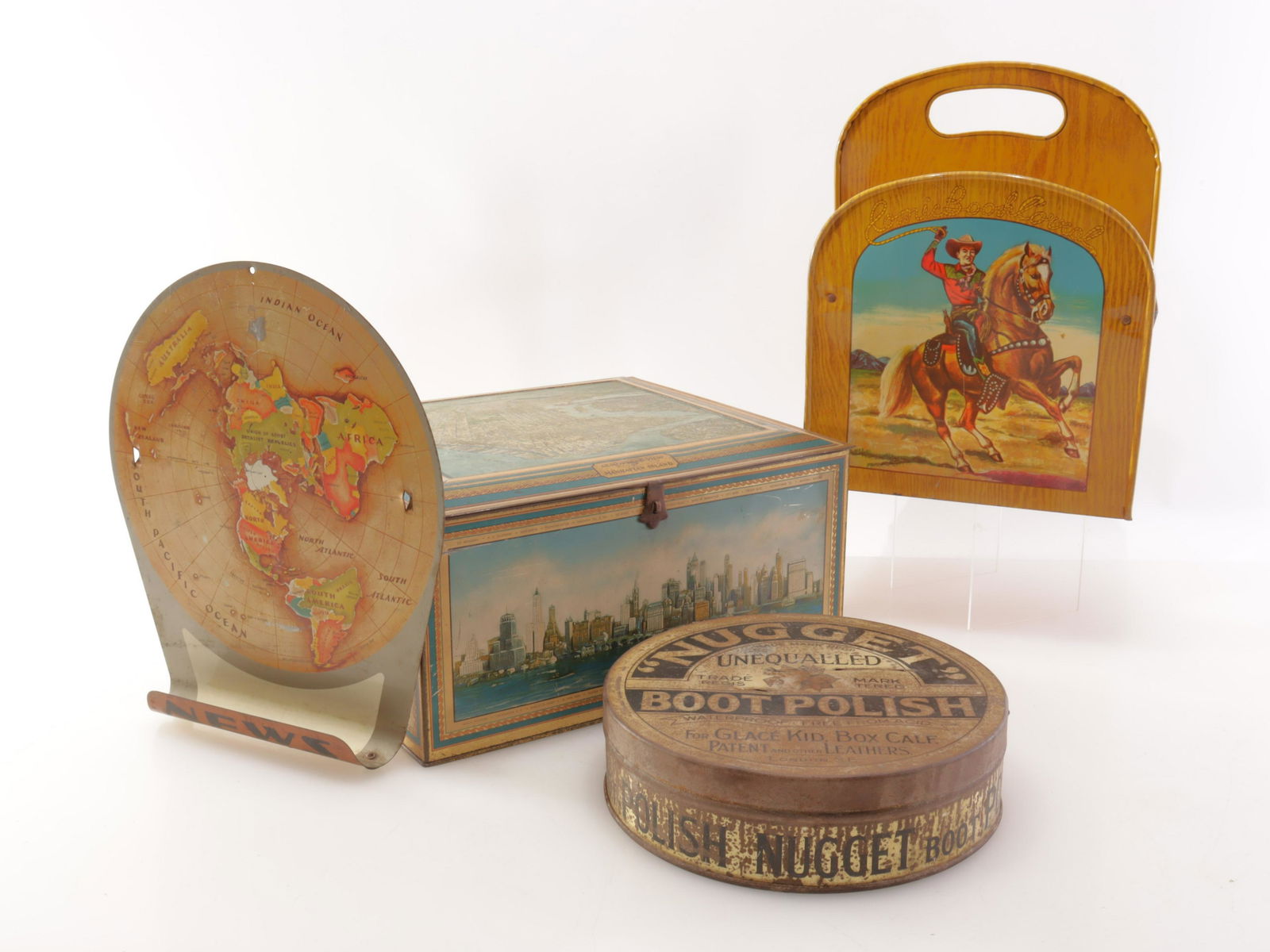 Painted Tin Objects (1 of 7)