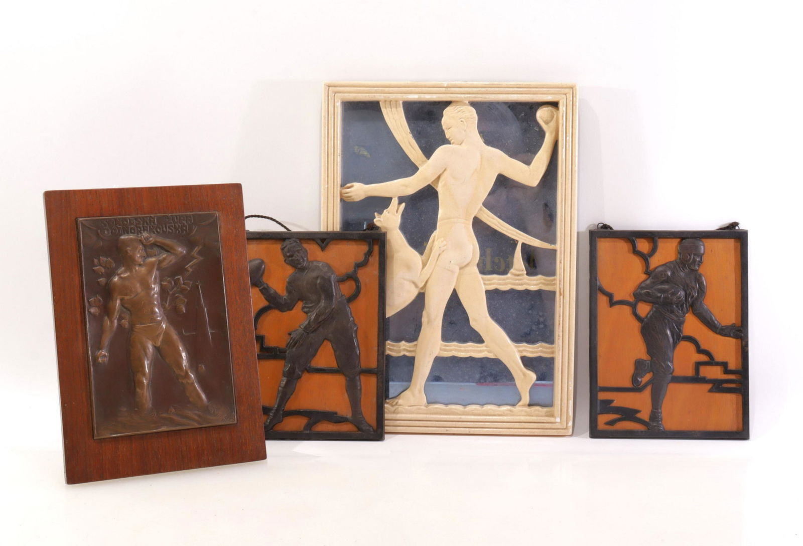 Sports Related Relief Plaques, c.1935 (1 of 6)