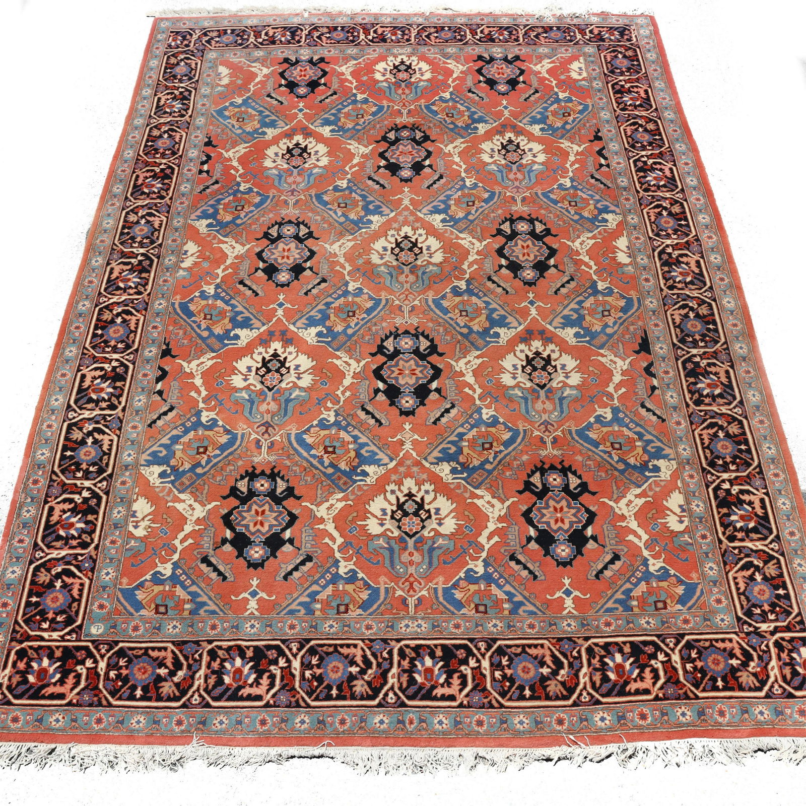 Oushak Style Carpet 9-10 x 14-4 (1 of 9)