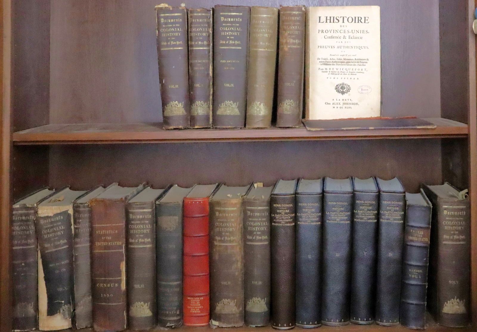 New England, New York, early official records. (1 of 10)