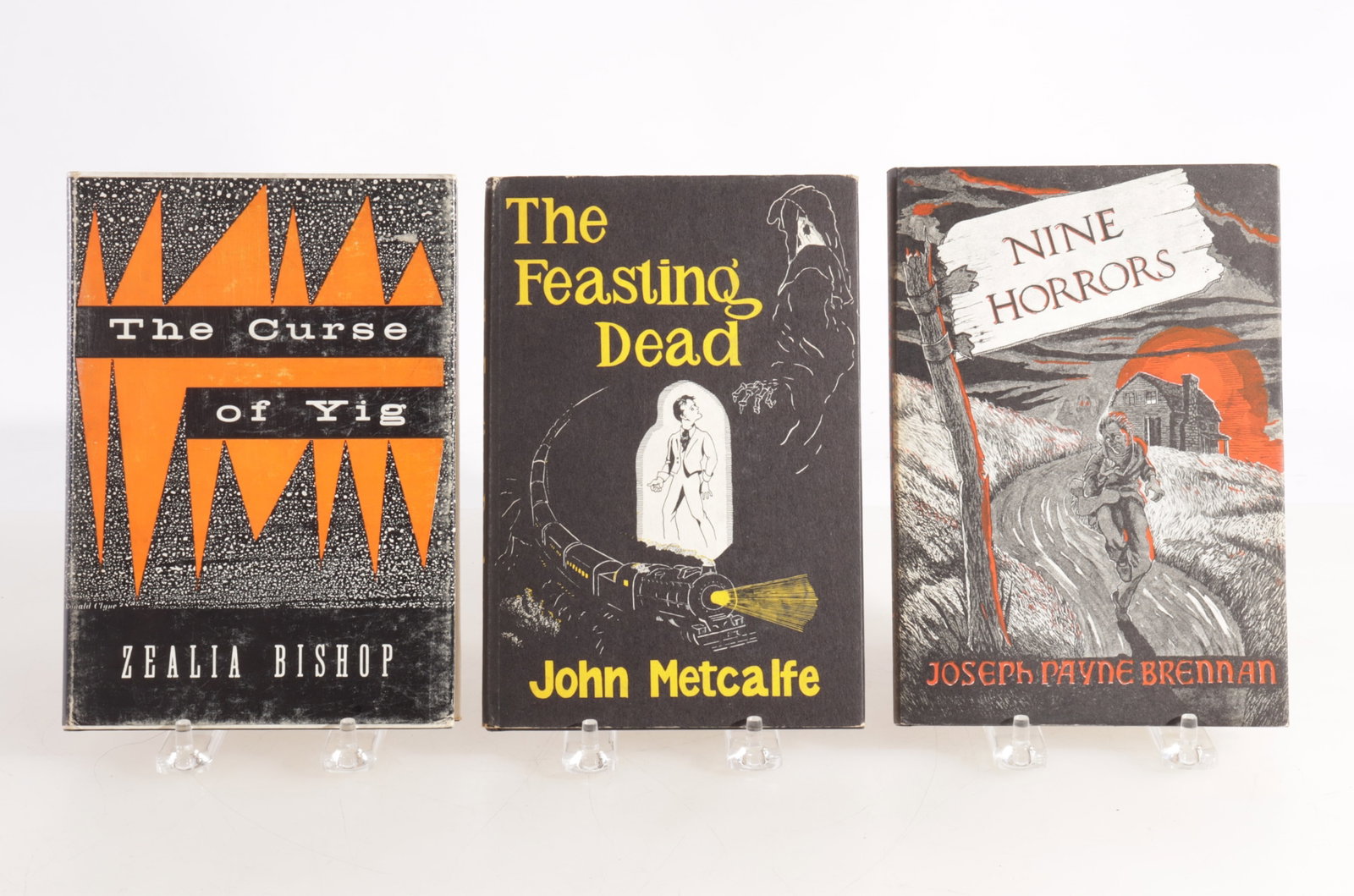 BRENNAN. Nine Horrors and a dream.: ARKHAM House. - Joseph Payne BRENNAN. Nine Horrors and a dream. Sauk City, WS: 1958. Octavo. Original cloth, gilt lettered spine, dust-jacket. Provenance: King Lawrence Parker (bookplate). 1200 copies