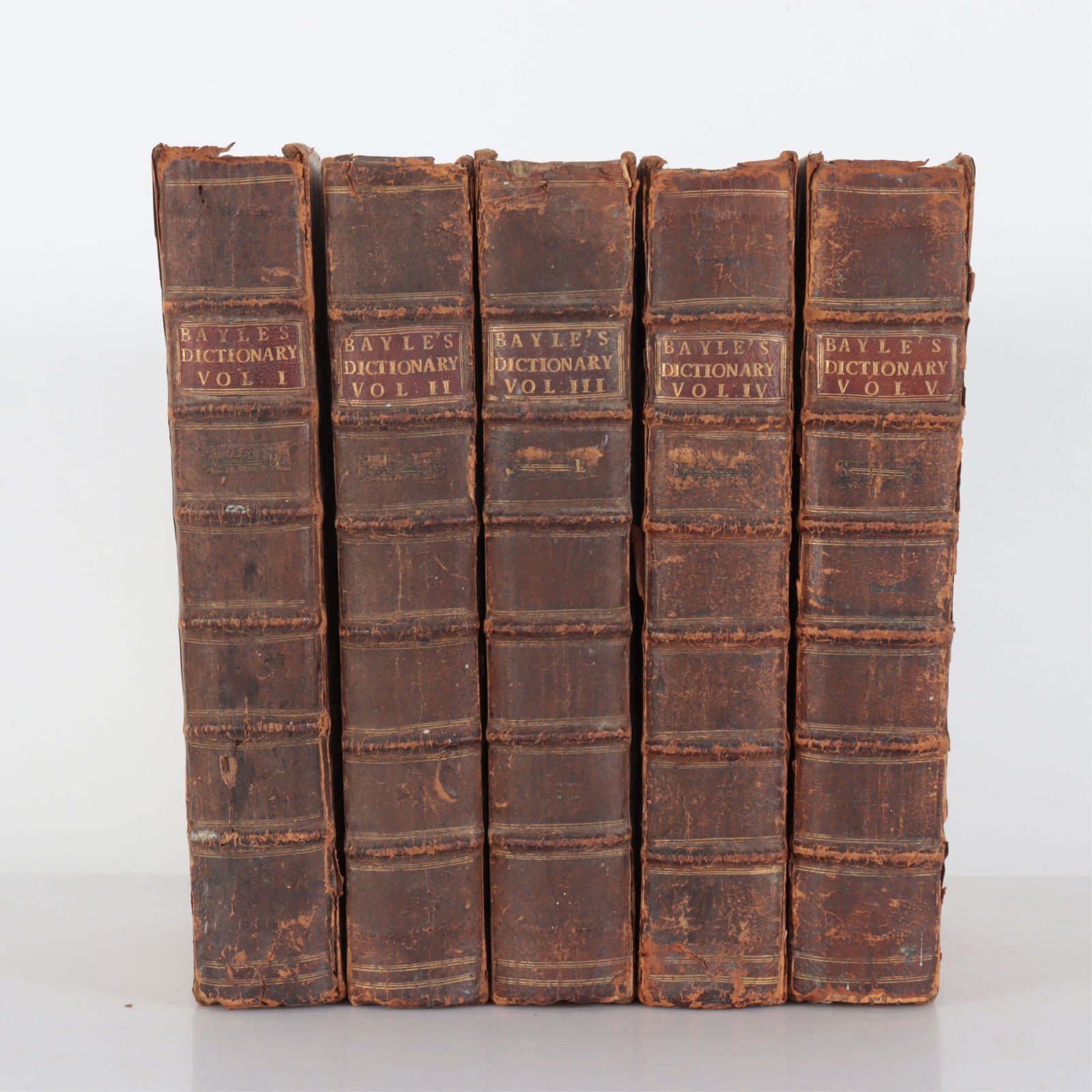 BAYLE. The Dictionary Historical and Critical 1734 (1 of 15)