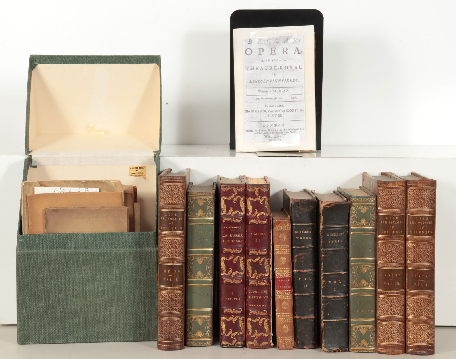 LITERATURE & LEATHER BINDINGS (1 of 9)