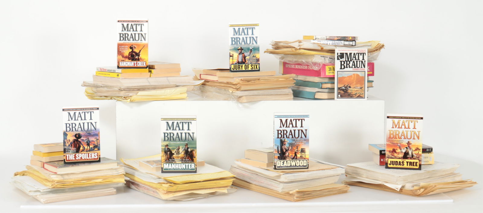 MATT BRAUN - LUKE STARBUCK SERIES MANUSCRIPTS (1 of 20)