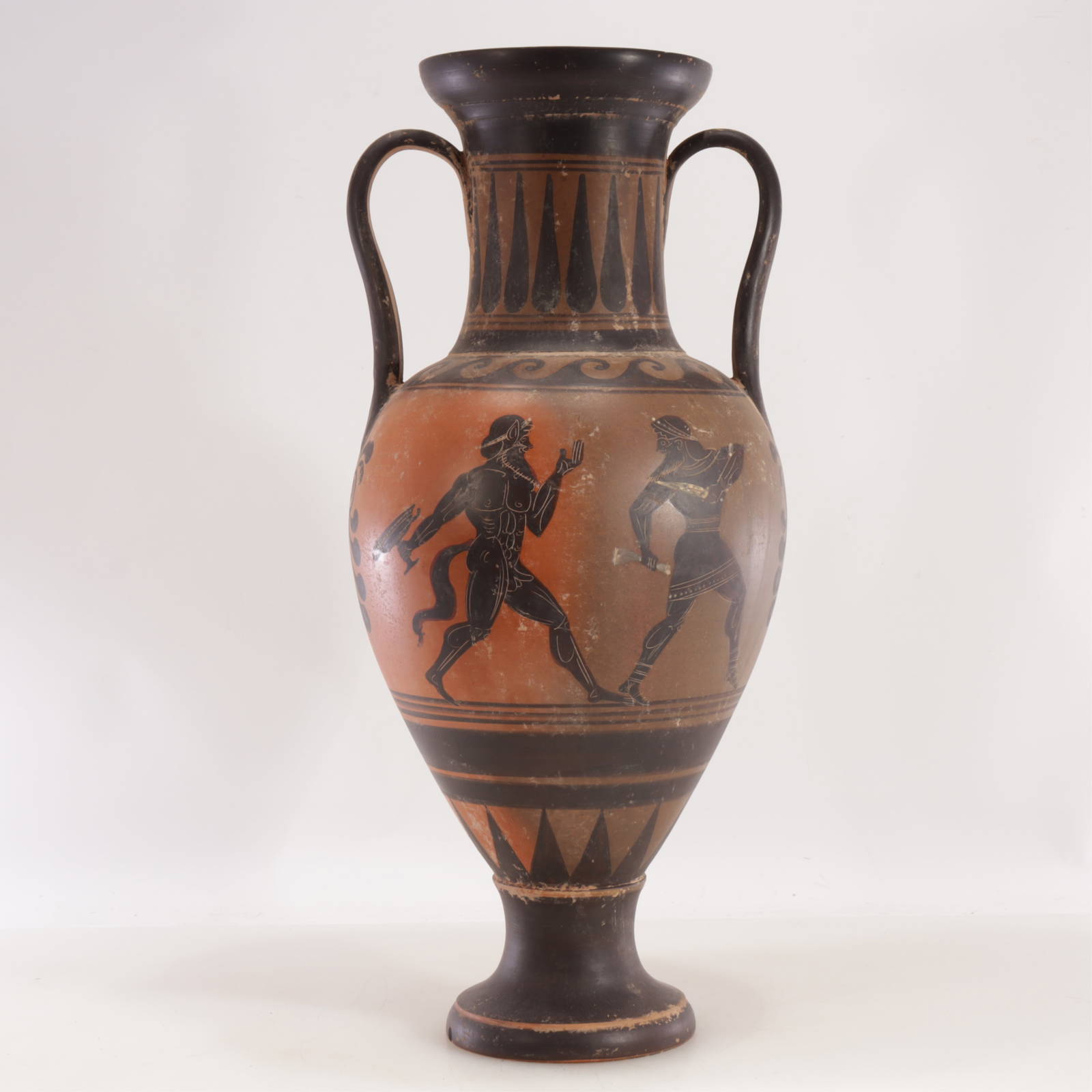 Attic Style Black Figure Amphora Auction