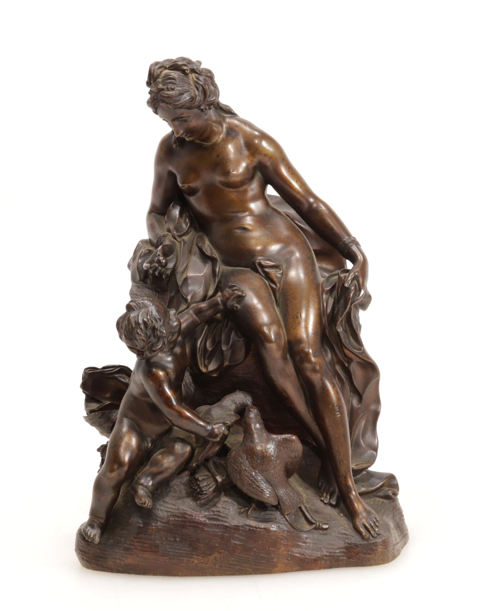 After Van Cleve - Classical Bronze Figural Group (1 of 5)