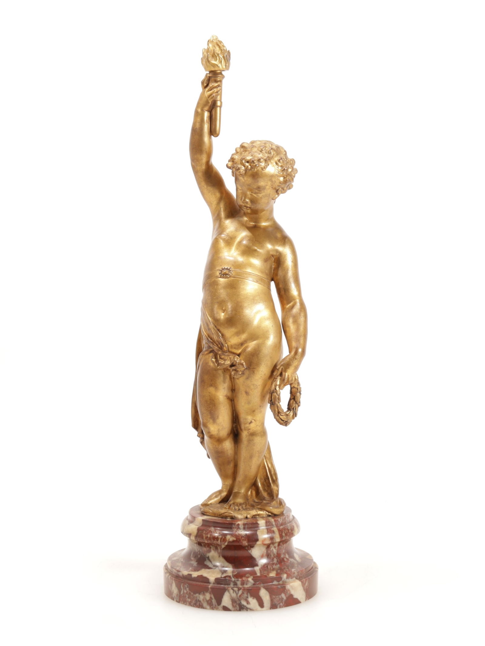 Classical Style Gilt Bronze Figure (1 of 6)