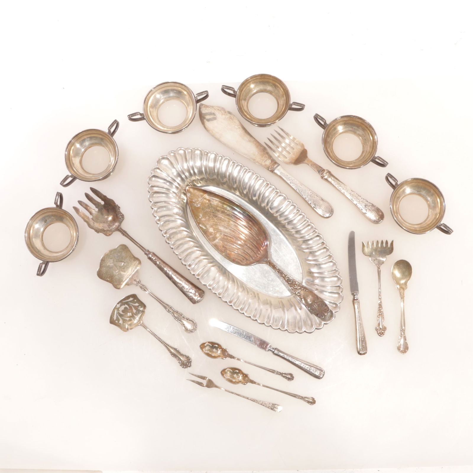 Group of Sterling Silver & Other Tableware (1 of 6)