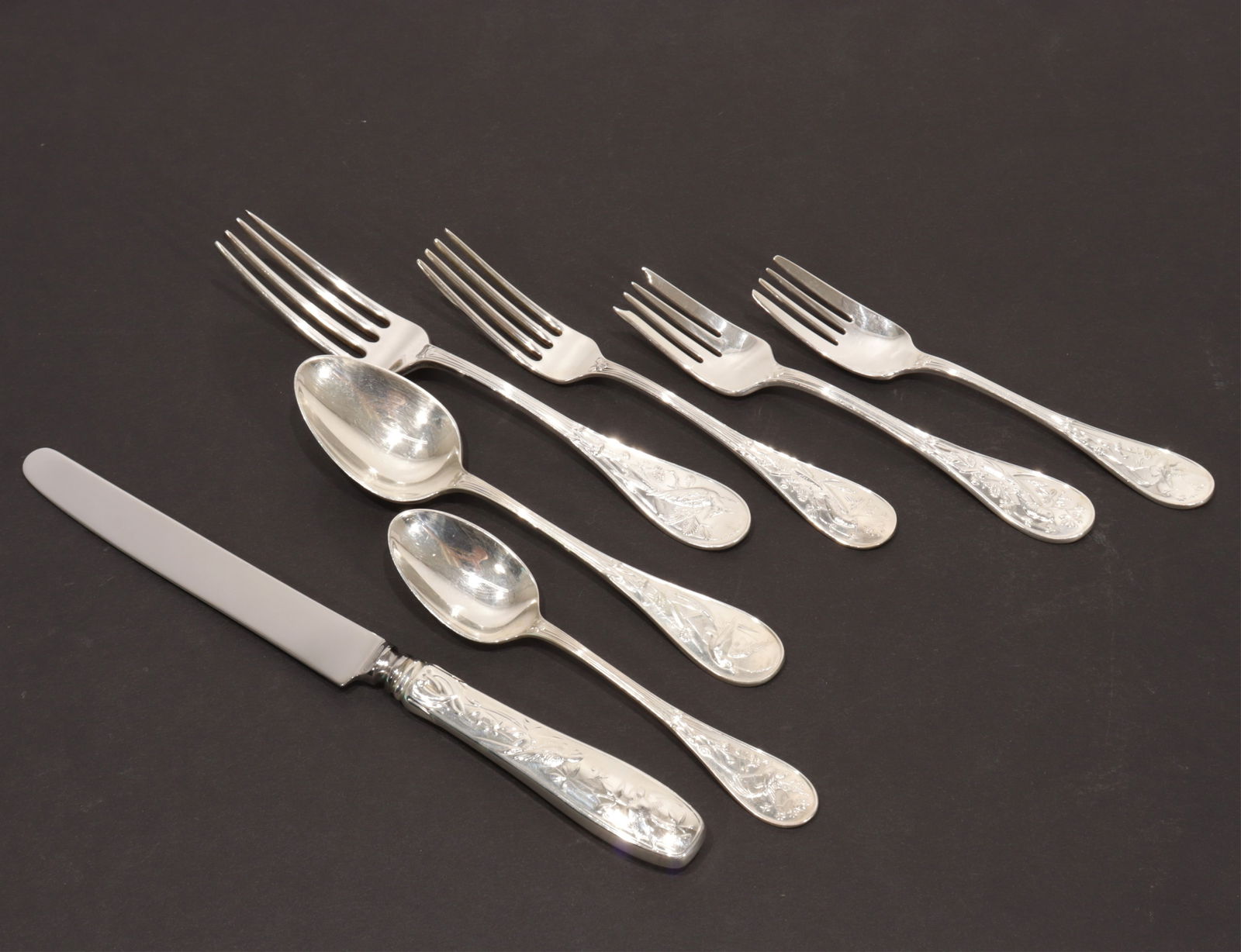 Tiffany Co. audubon Sterling Silver Flatware