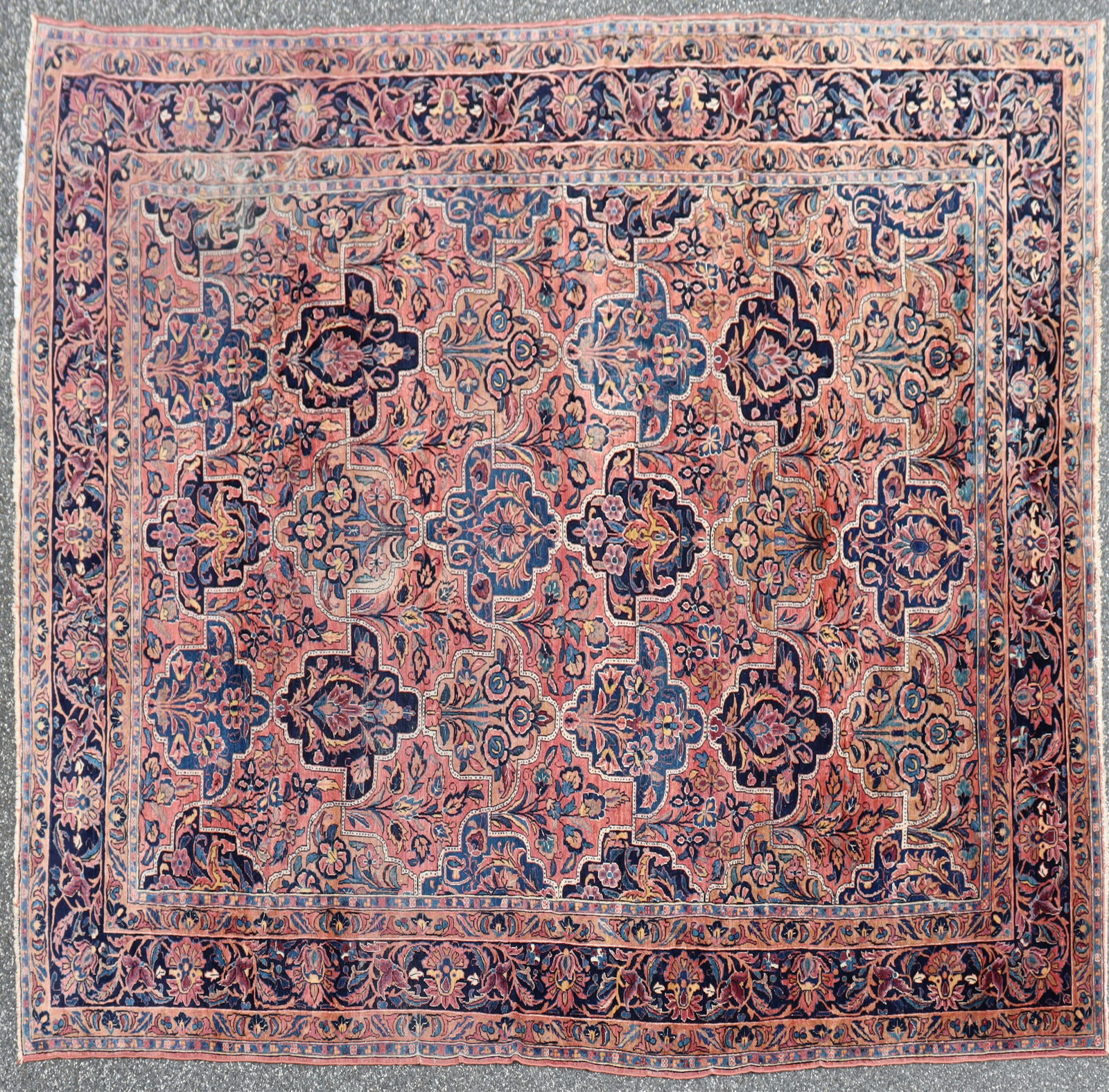 Persian Kashan Rug 10-6 x 13-3 (1 of 10)