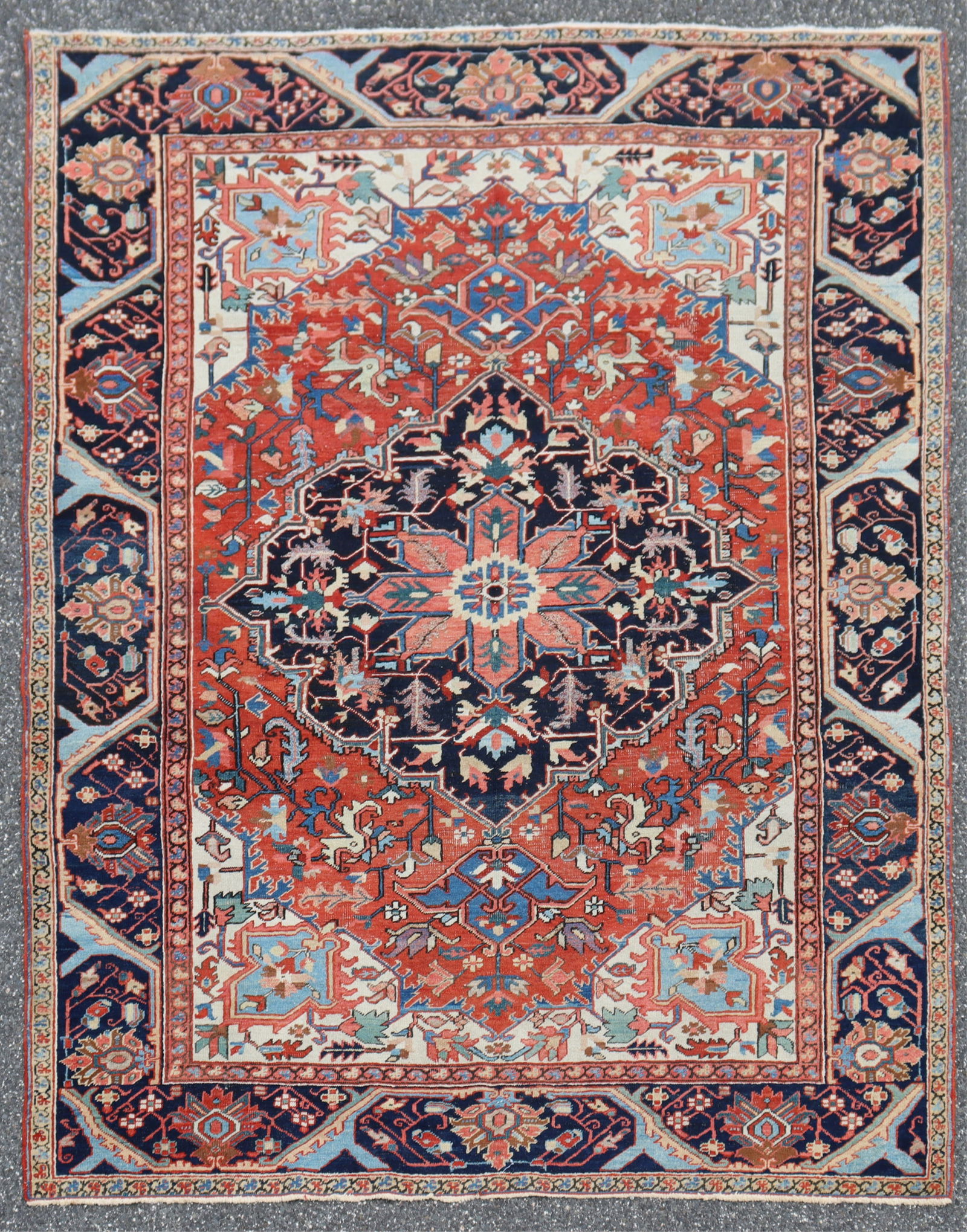 Persian Serapi - Heriz Rug 7 x 9-6 (1 of 8)