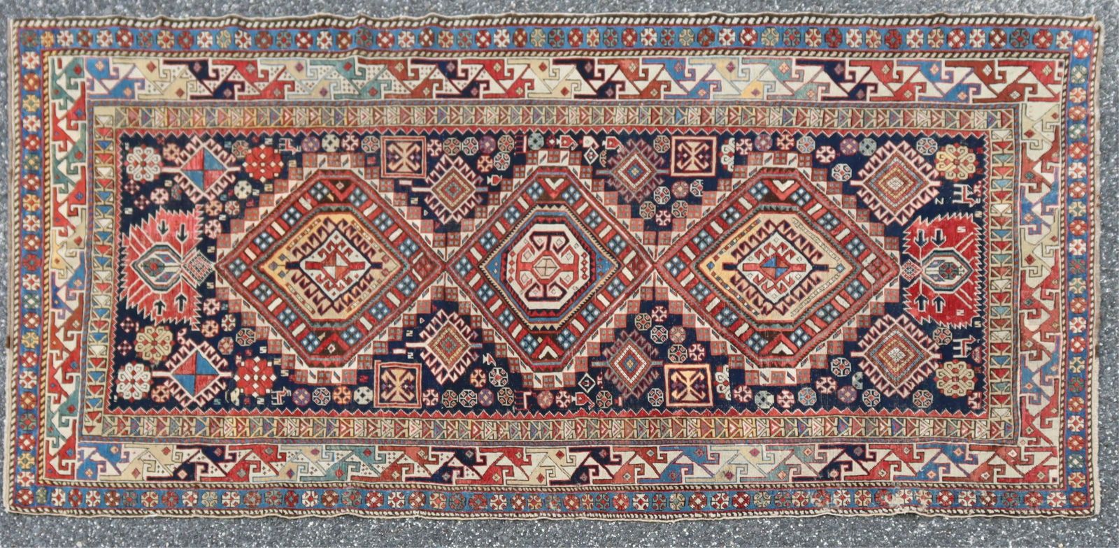 Shirvan Wool Rug 4-10 x 8-4 (1 of 6)