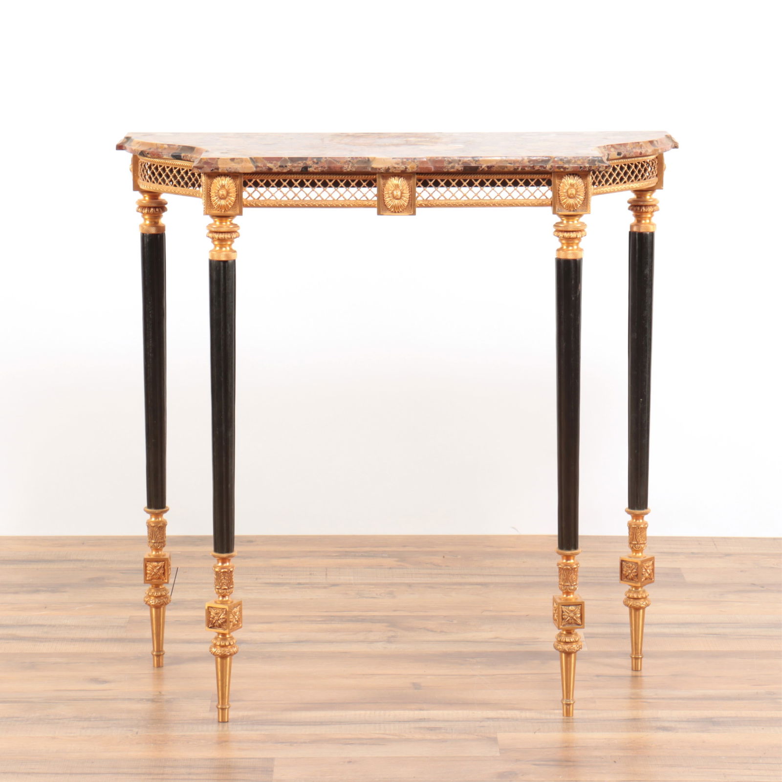 Louis XV Style Metal Console Table (1 of 5)