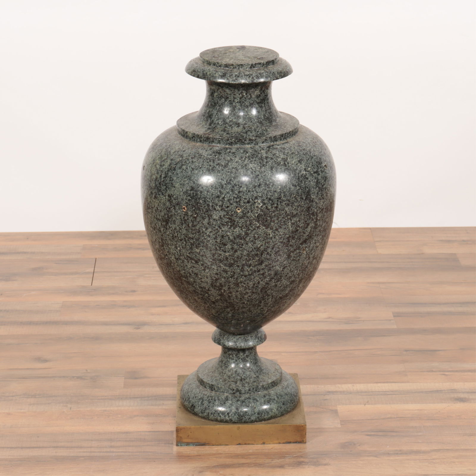 Classical Style Ormolu Mounted Green Marble Urn (1 of 4)