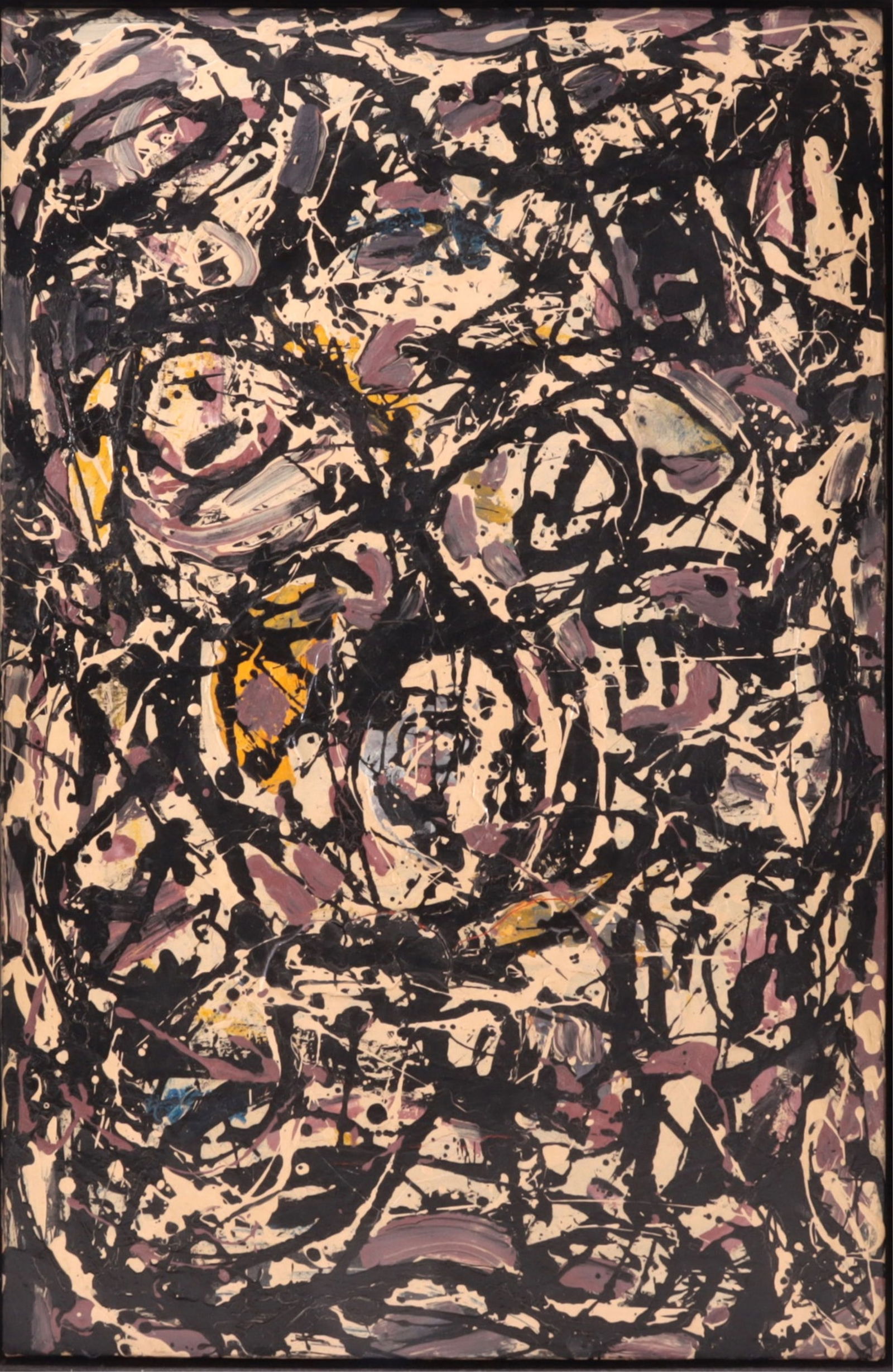 Manner of Jackson Pollack - signed Buchanan (1 of 6)