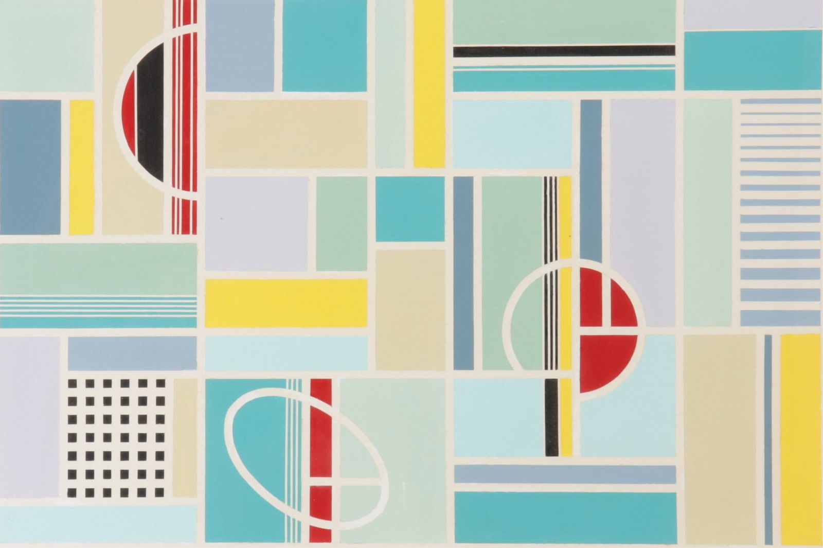 Gisela Beker - Untitled - acrylic on paper (1 of 5)