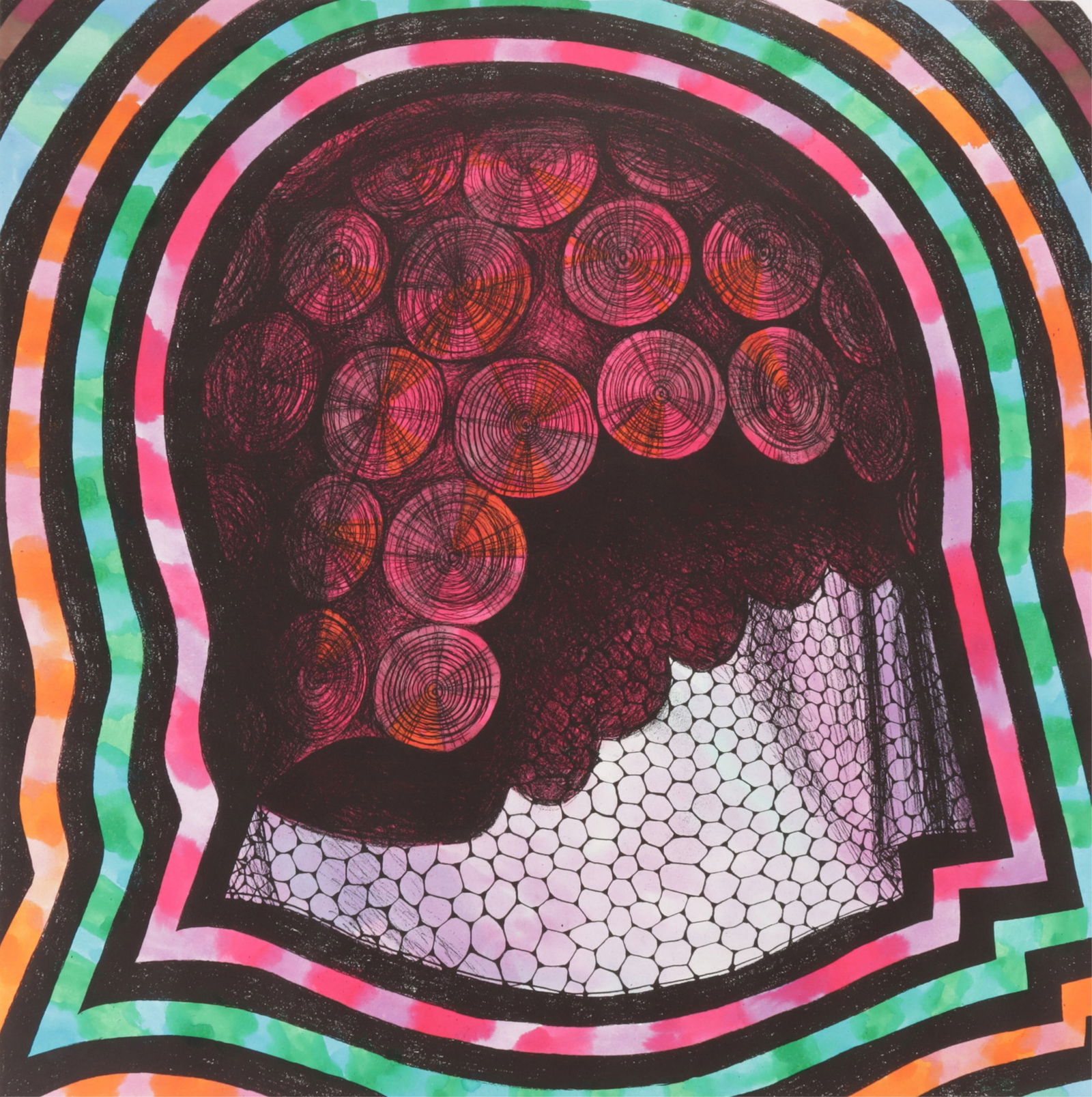 Lowell Nesbitt - Veiled Cloche, 1974 (1 of 4)