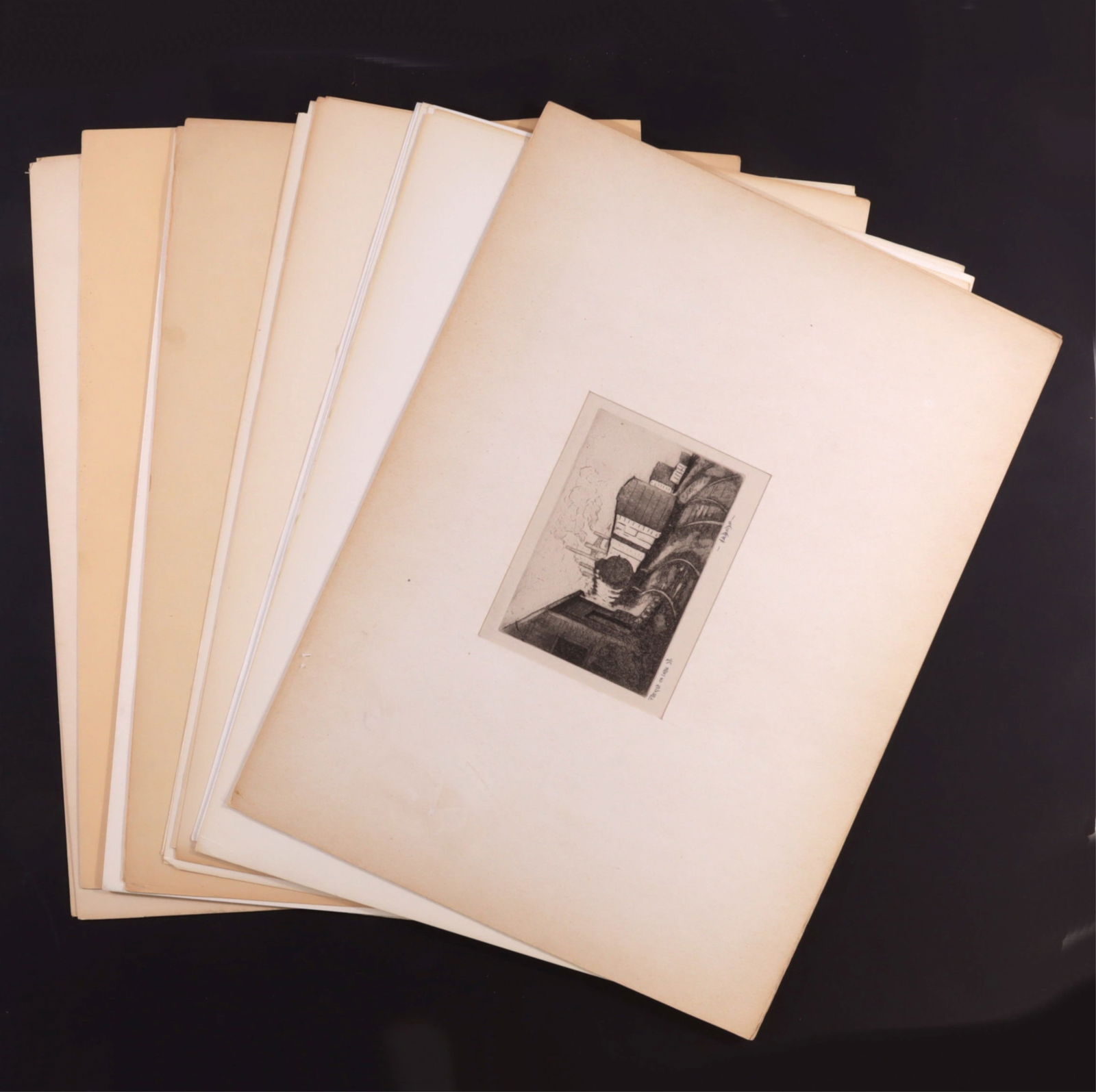 Karnig Nalbandian - 12 Etchings (1 of 16)