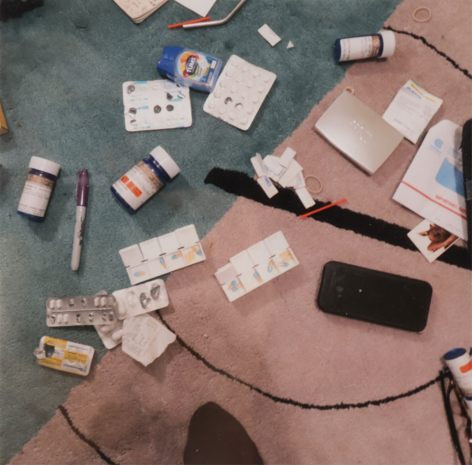 Nan Goldin - Drugs on the Rug - photograph (1 of 5)