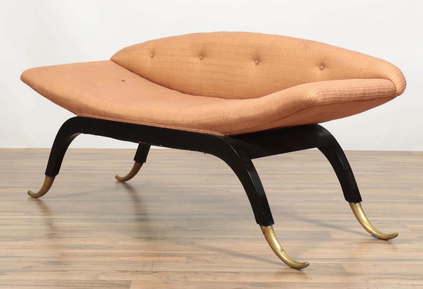 Modern Brass Mounted Window Bench (1 of 6)